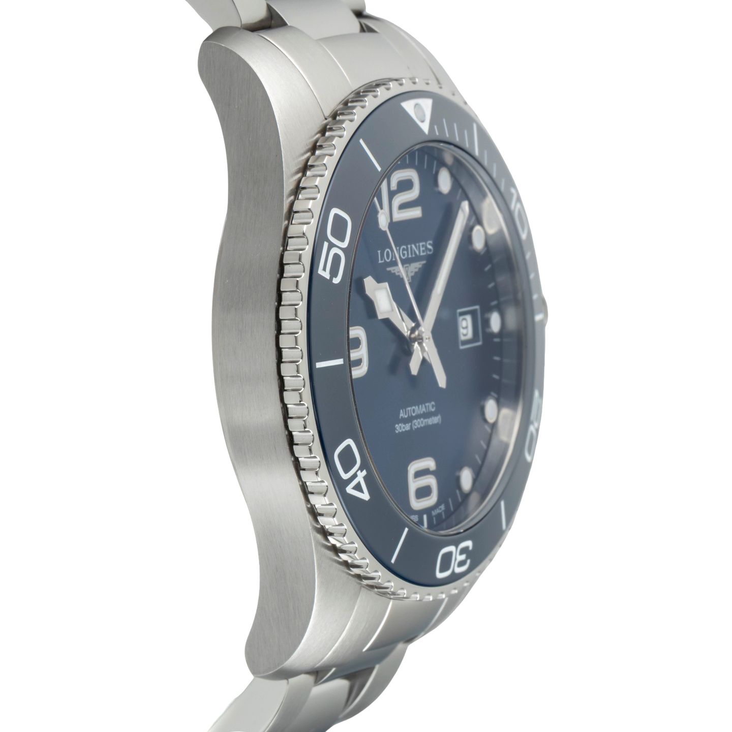 Longines HydroConquest L3.782.4.96.6 (Onbekend (willekeurig serienummer)) - Blauw wijzerplaat 43mm Staal (7/8)