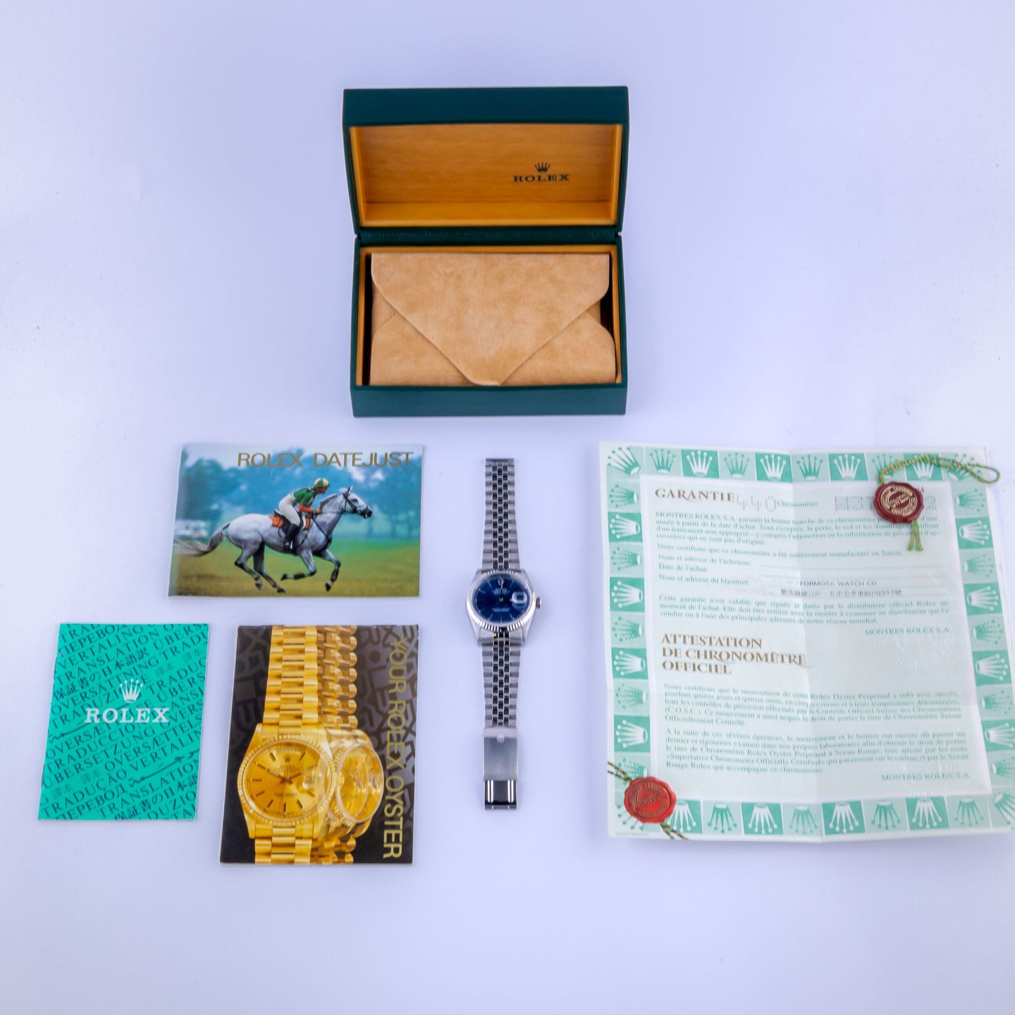 Rolex Datejust 36 16234 (1995) - 36mm Staal (8/8)