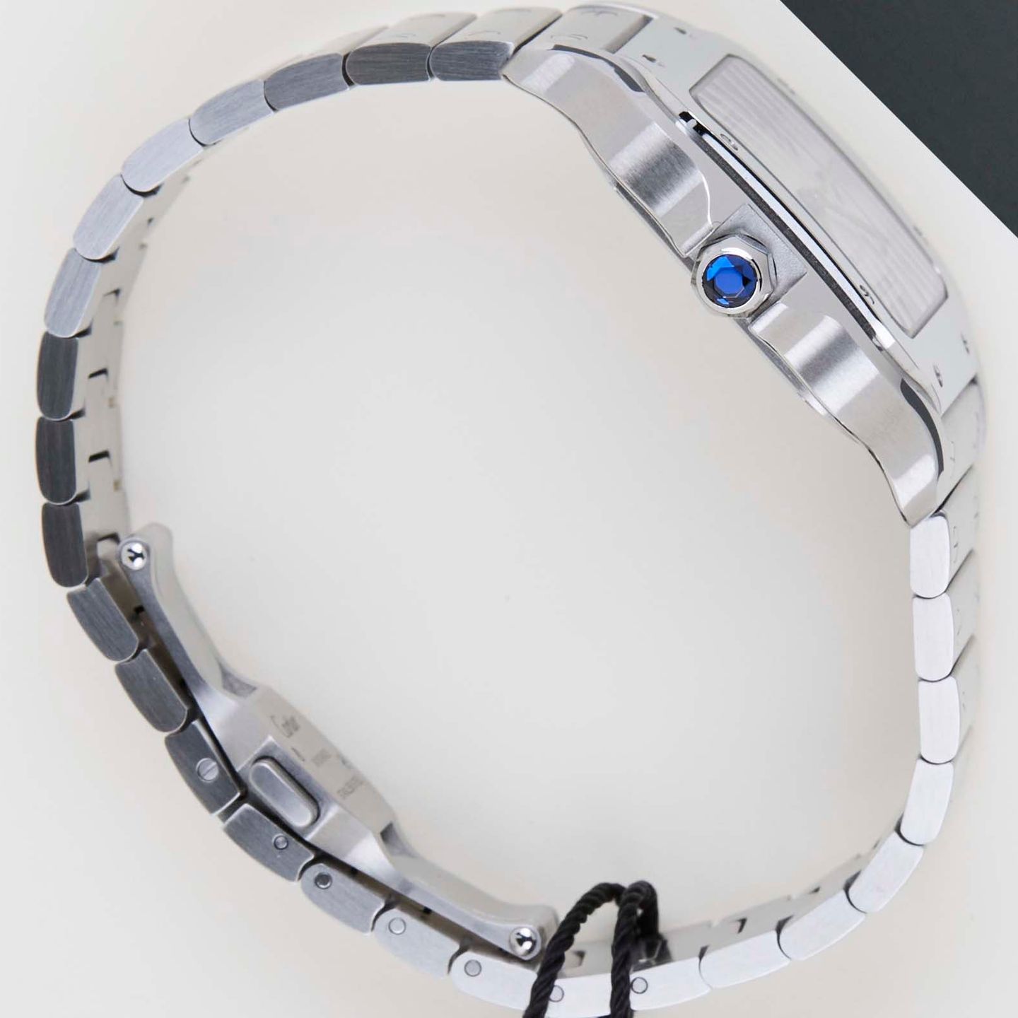 Cartier Santos WSSA0029 (2025) - Silver dial 35 mm Steel case (8/8)