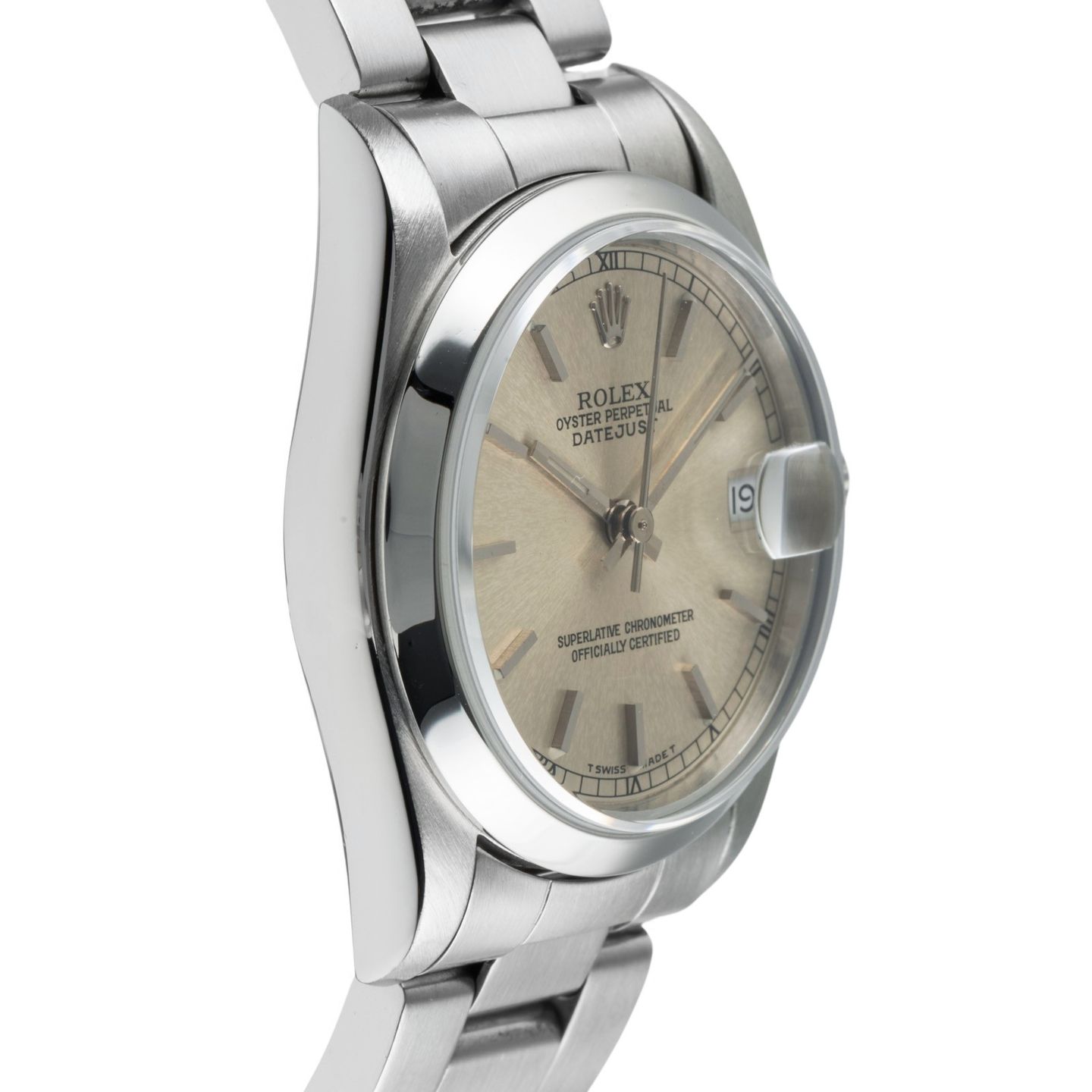 Rolex Datejust 31 68240 (Onbekend (willekeurig serienummer)) - Zilver wijzerplaat 31mm Staal (7/8)