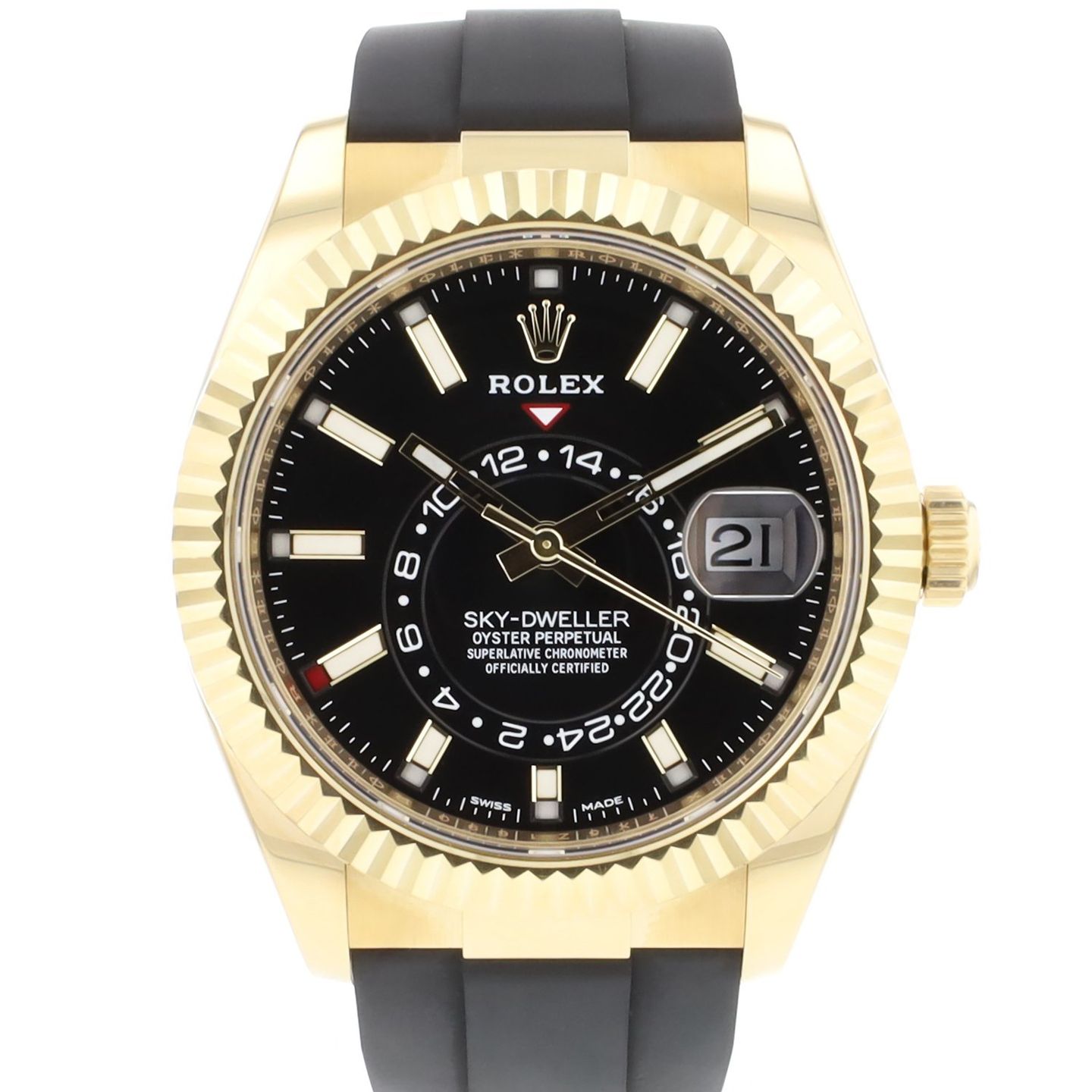 Rolex Sky-Dweller 326238 (2021) - 42 mm Yellow Gold case (1/3)