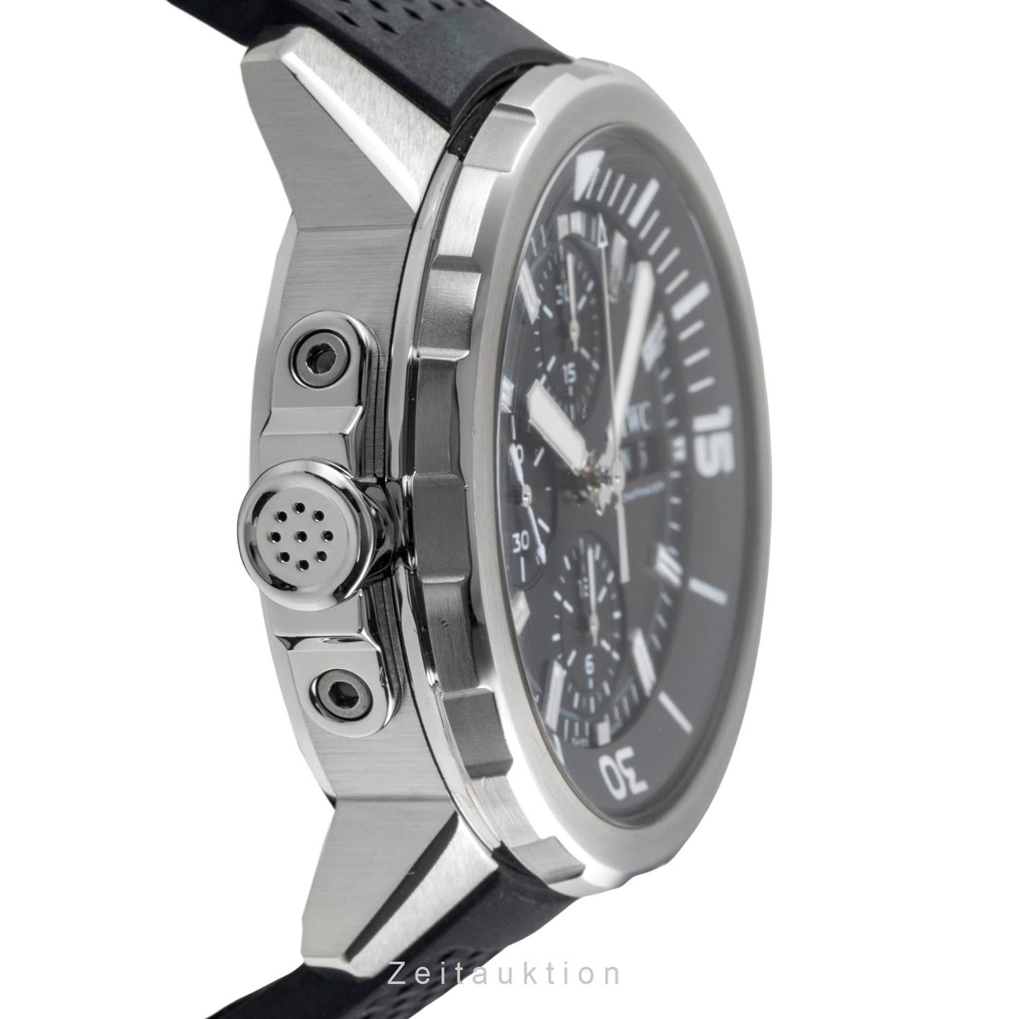 IWC Aquatimer Chronograph IW376803 (2018) - Black dial 44 mm Steel case (6/8)