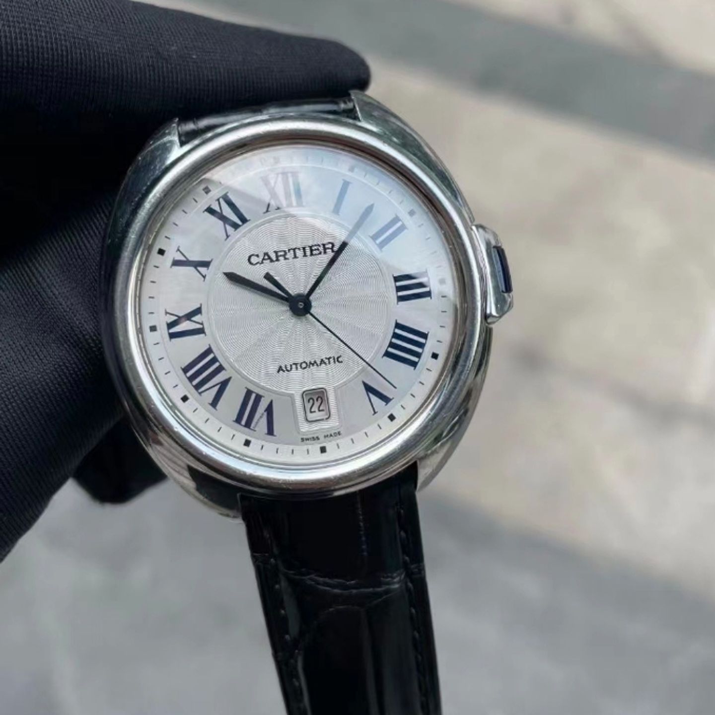 Cartier Clé de Cartier WSCL0018 (2023) - Zilver wijzerplaat 40mm Staal (2/2)