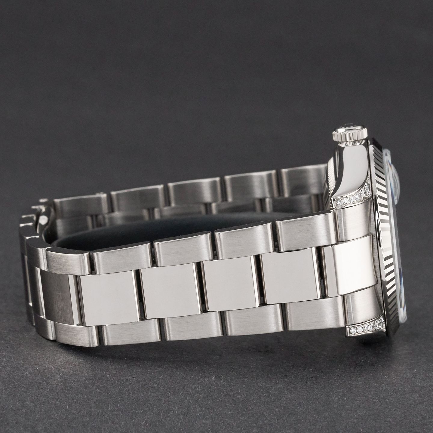 Rolex Day-Date 36 118339 (2009) - Black dial 36 mm White Gold case (6/8)
