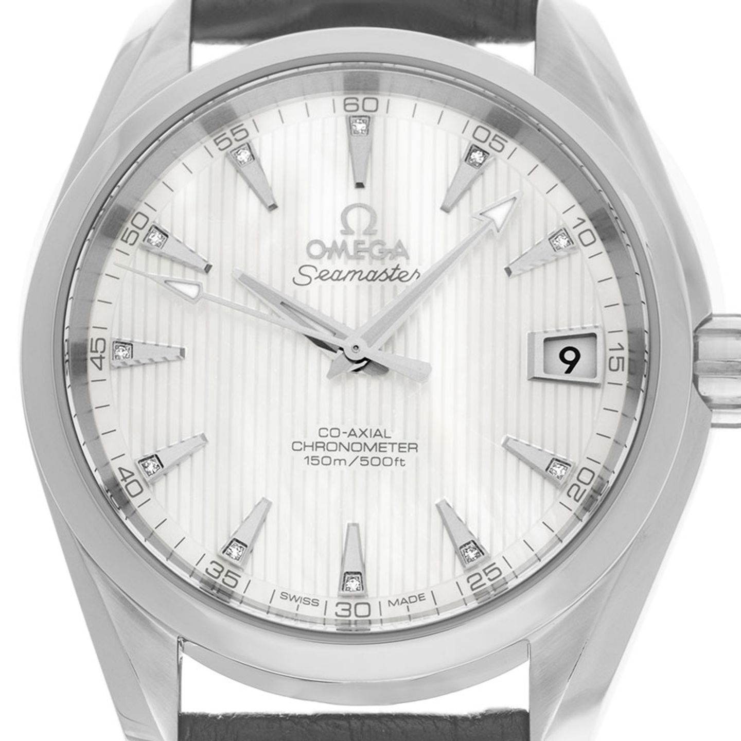 Omega Seamaster Aqua Terra 231.10.39.21.55.001 (2014) - Pearl dial 39 mm Steel case (1/7)