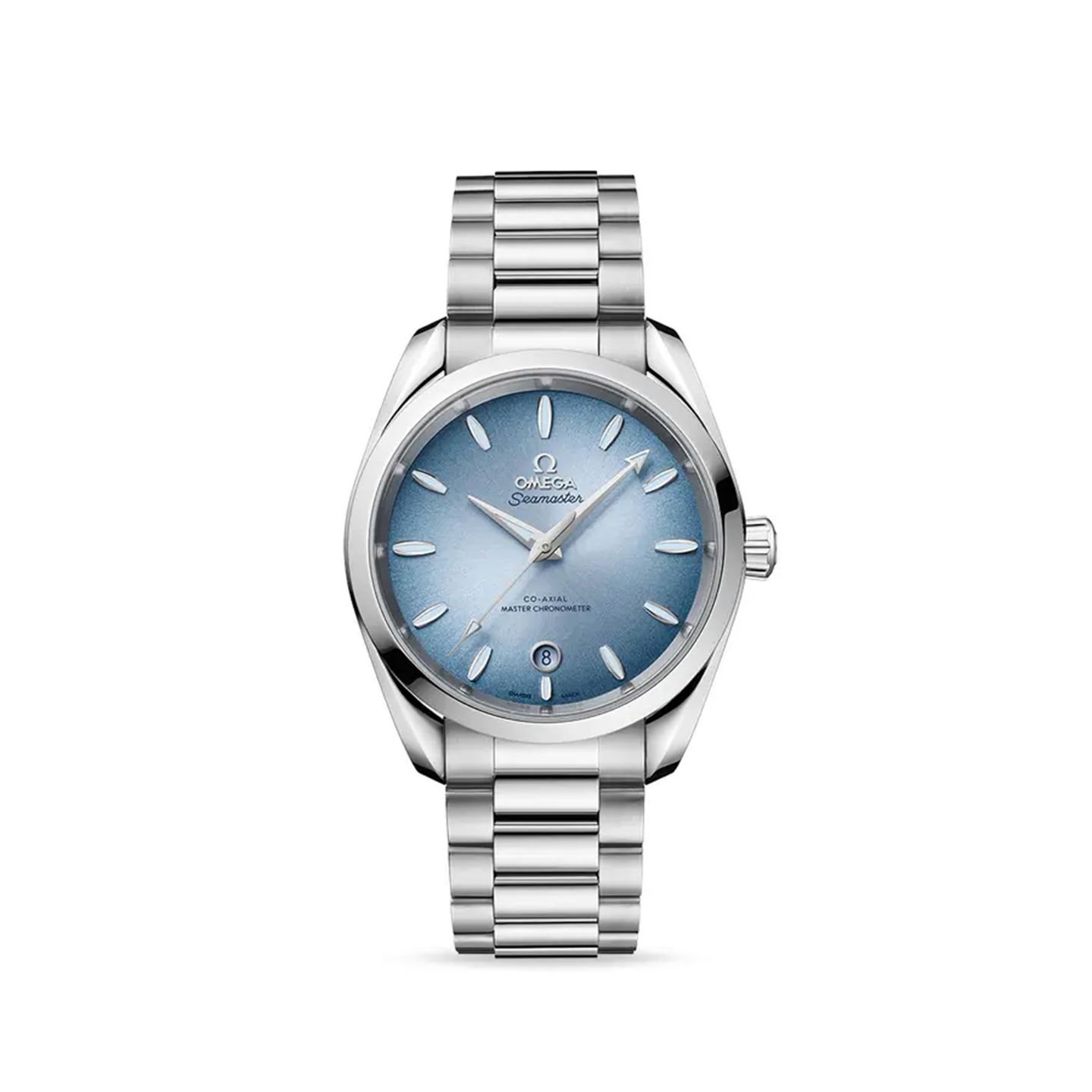 Omega Seamaster Aqua Terra 220.10.38.20.03.004 (2024) - Blue dial 38 mm Steel case (1/2)