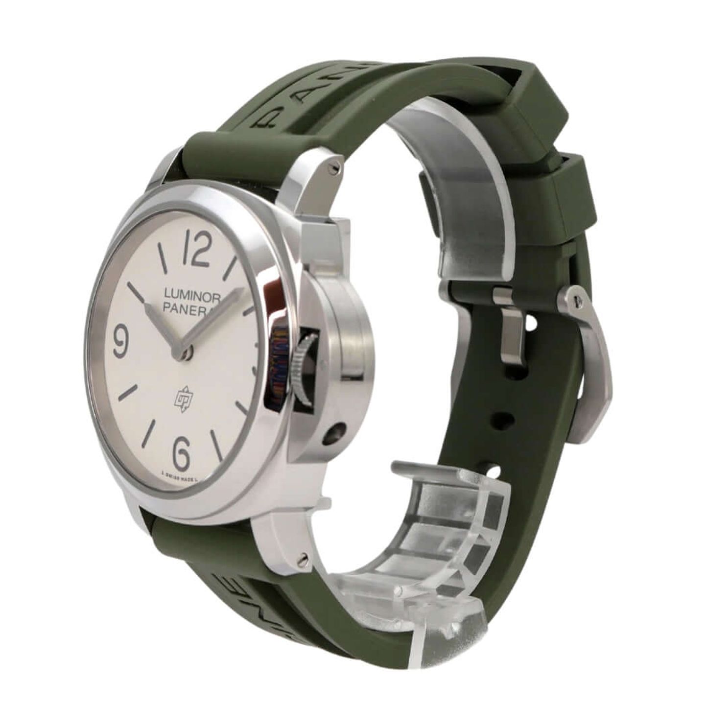 Panerai Luminor Base Logo PAM01087 (2025) - White dial 44 mm Steel case (3/8)