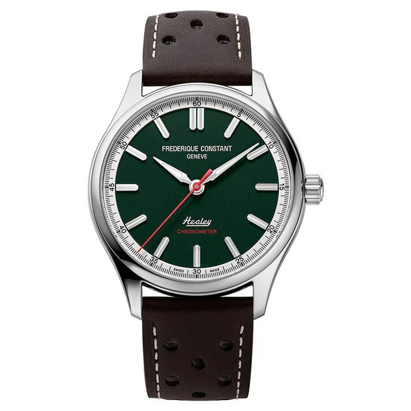 Frederique Constant Vintage Rally FC-301HGRS5B6 (2024) - Groen wijzerplaat 40mm Staal (3/3)