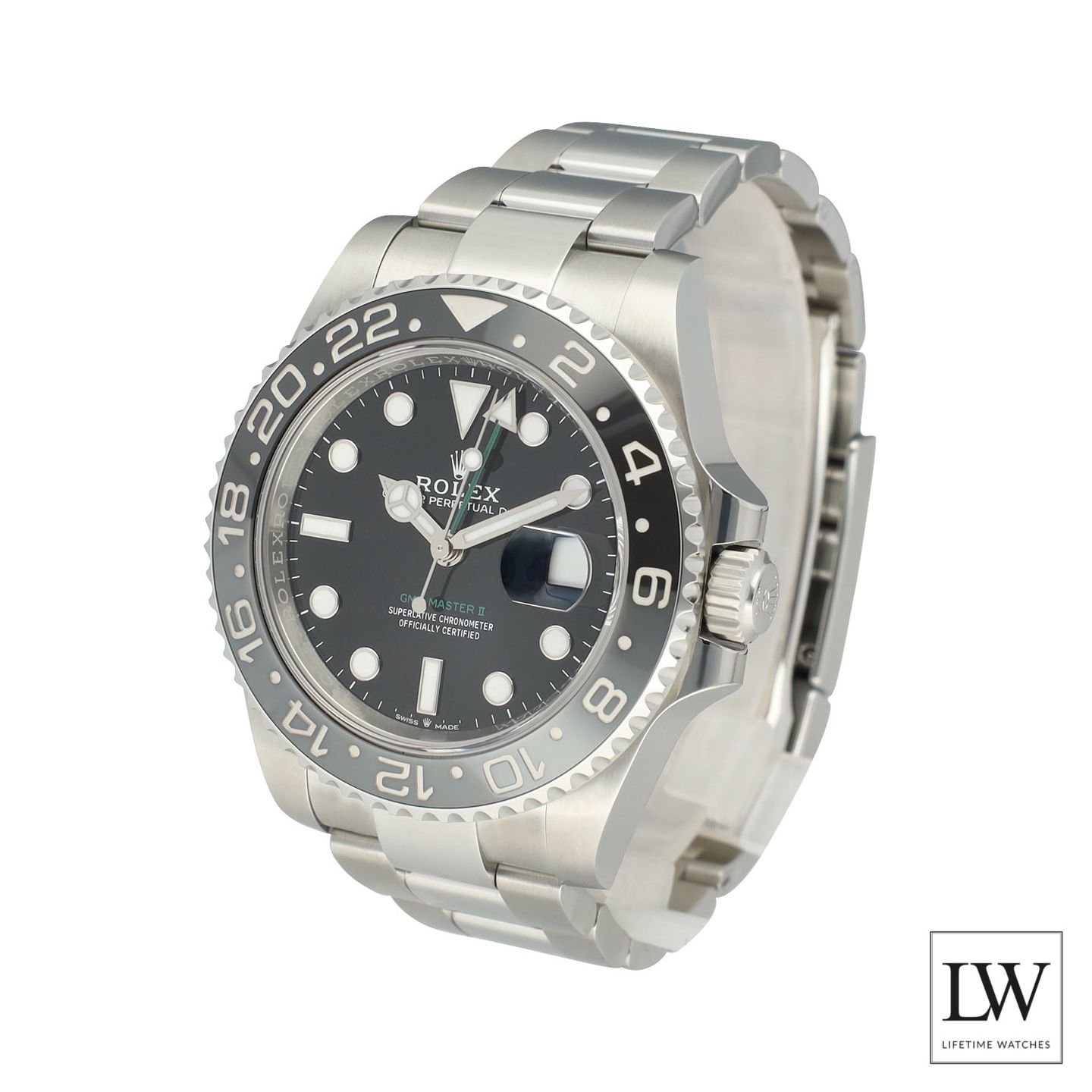 Rolex GMT-Master II 126710GRNR (2026) - Black dial 40 mm Steel case (5/8)