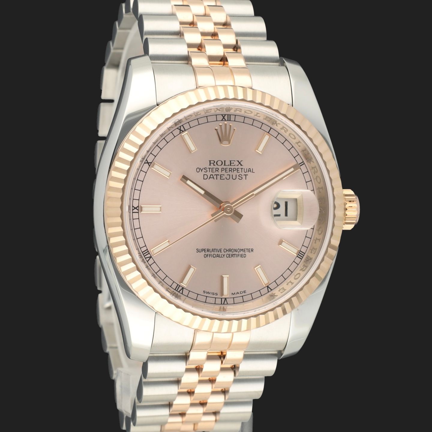 Rolex Datejust 36 116231 (2006) - 36mm Goud/Staal (4/7)