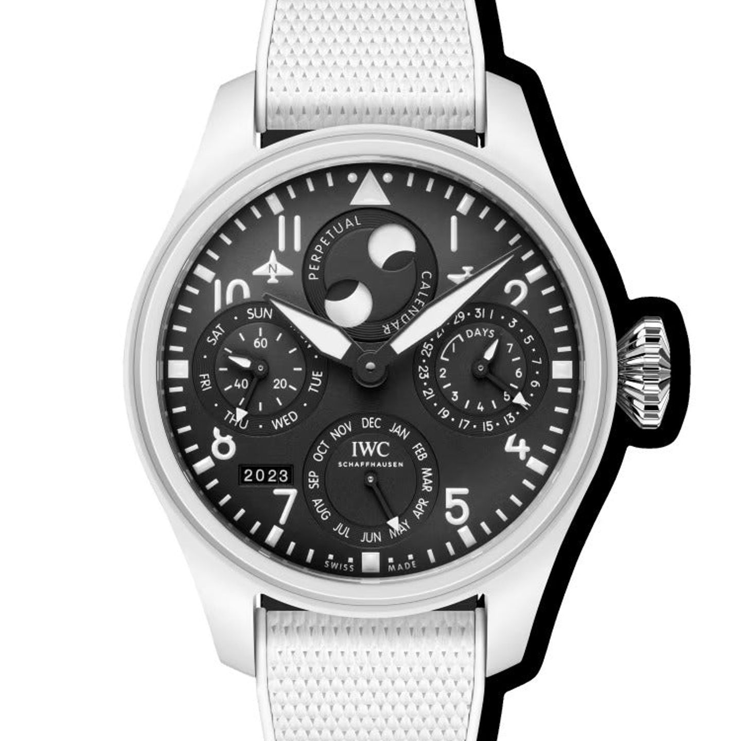 IWC Big Pilot IW503008 (2024) - Zwart wijzerplaat 47mm Keramiek (1/1)