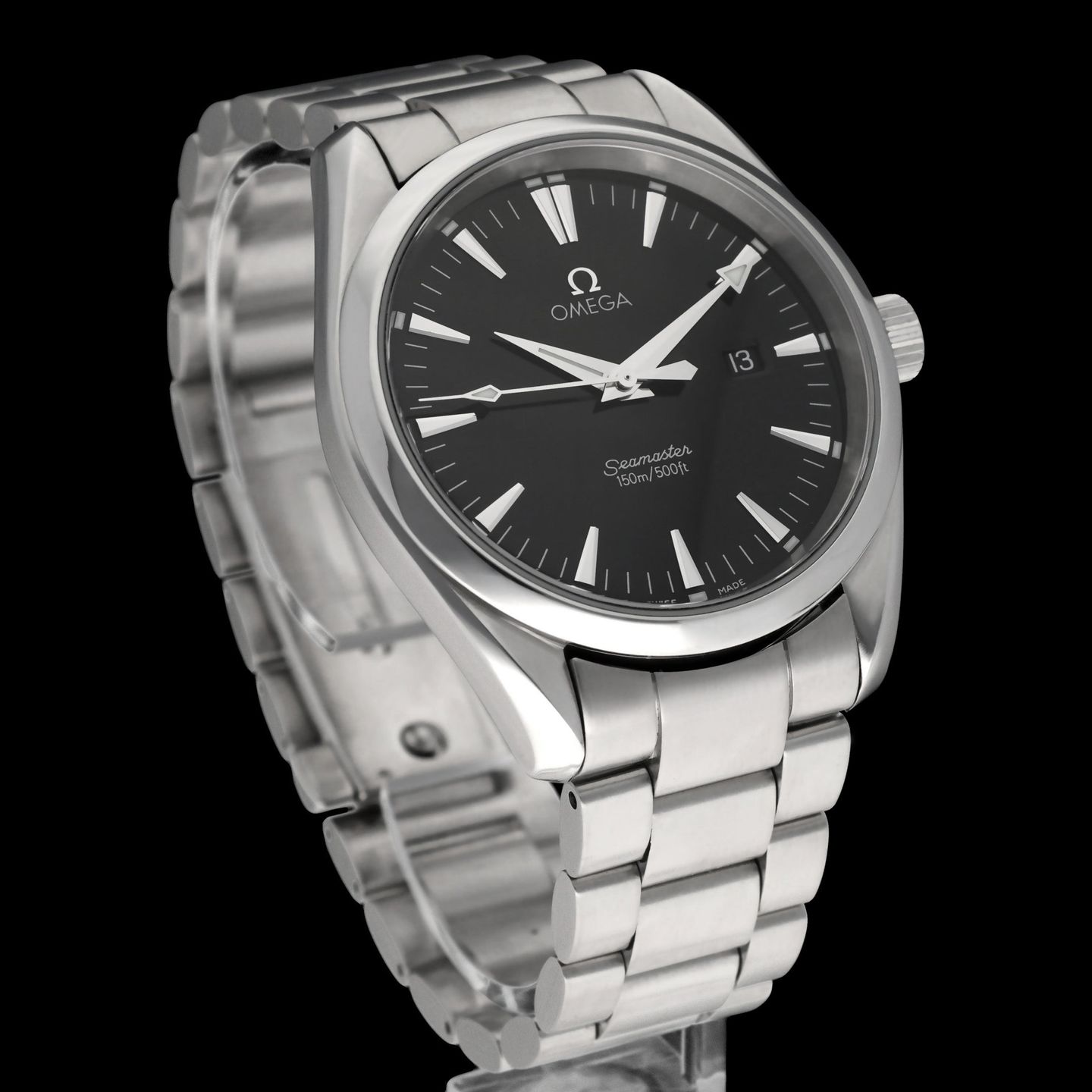 Omega Seamaster Aqua Terra 2517.50.00 (2012) - Zwart wijzerplaat 39mm Staal (4/8)