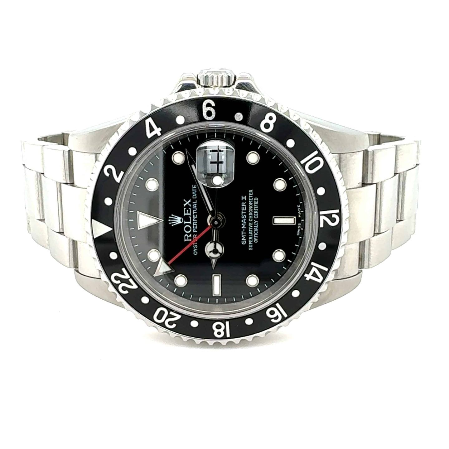 Rolex GMT-Master II 16710 (2005) - 40mm Staal (1/8)