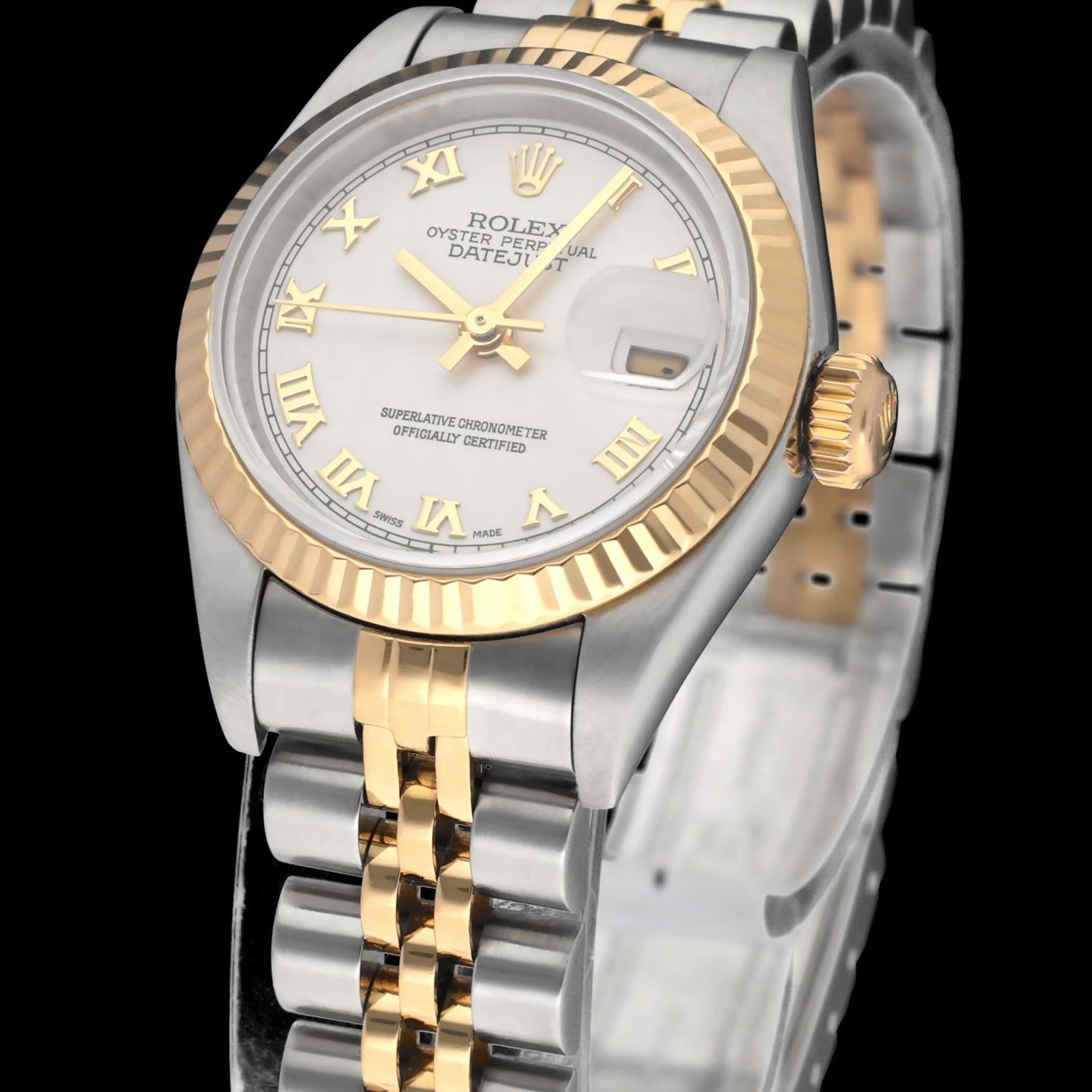 Rolex Lady-Datejust 79173 (2003) - 26mm Goud/Staal (7/8)