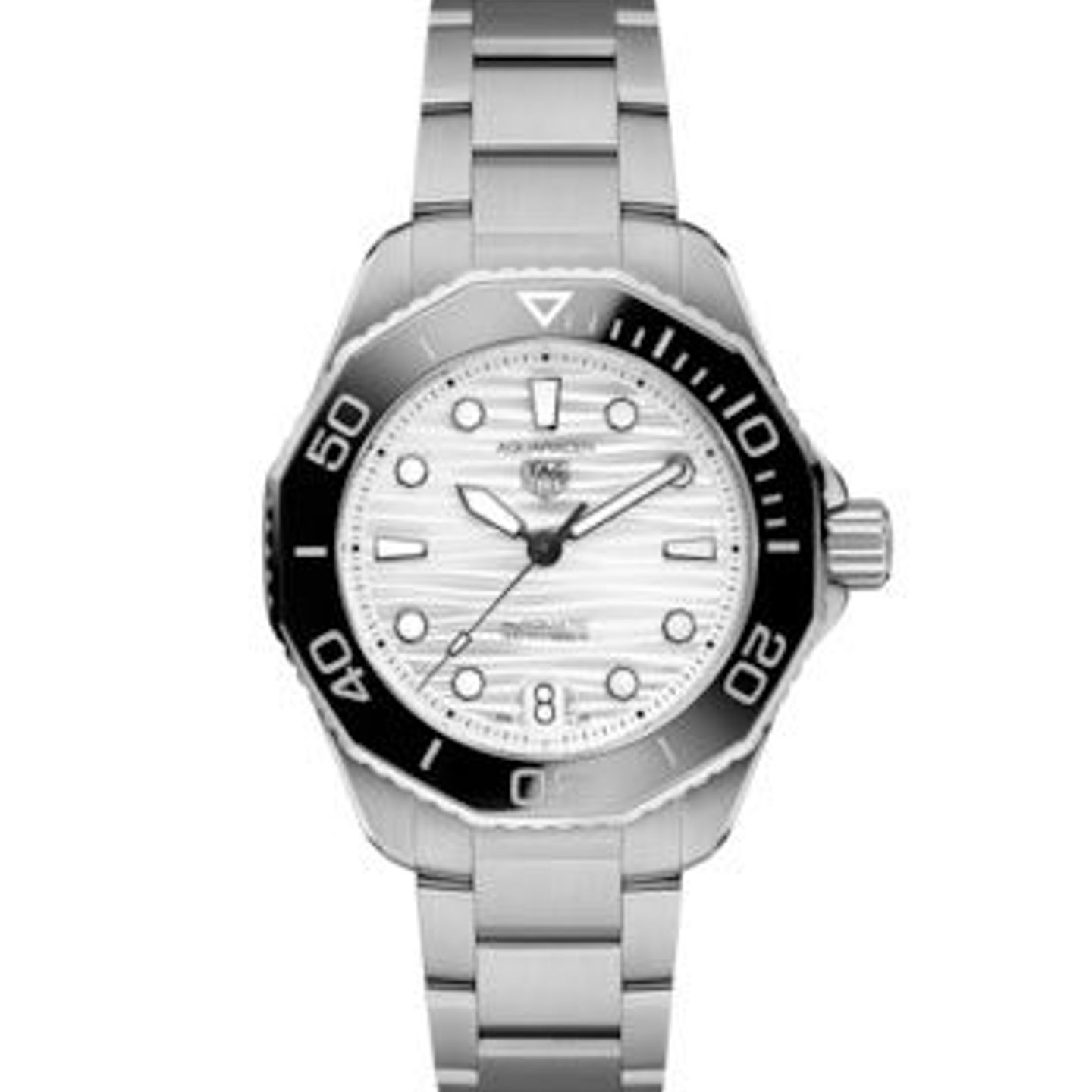 TAG Heuer Aquaracer Lady WBP231C.BA0626 (2022) - Grijs wijzerplaat 36mm Staal (1/1)