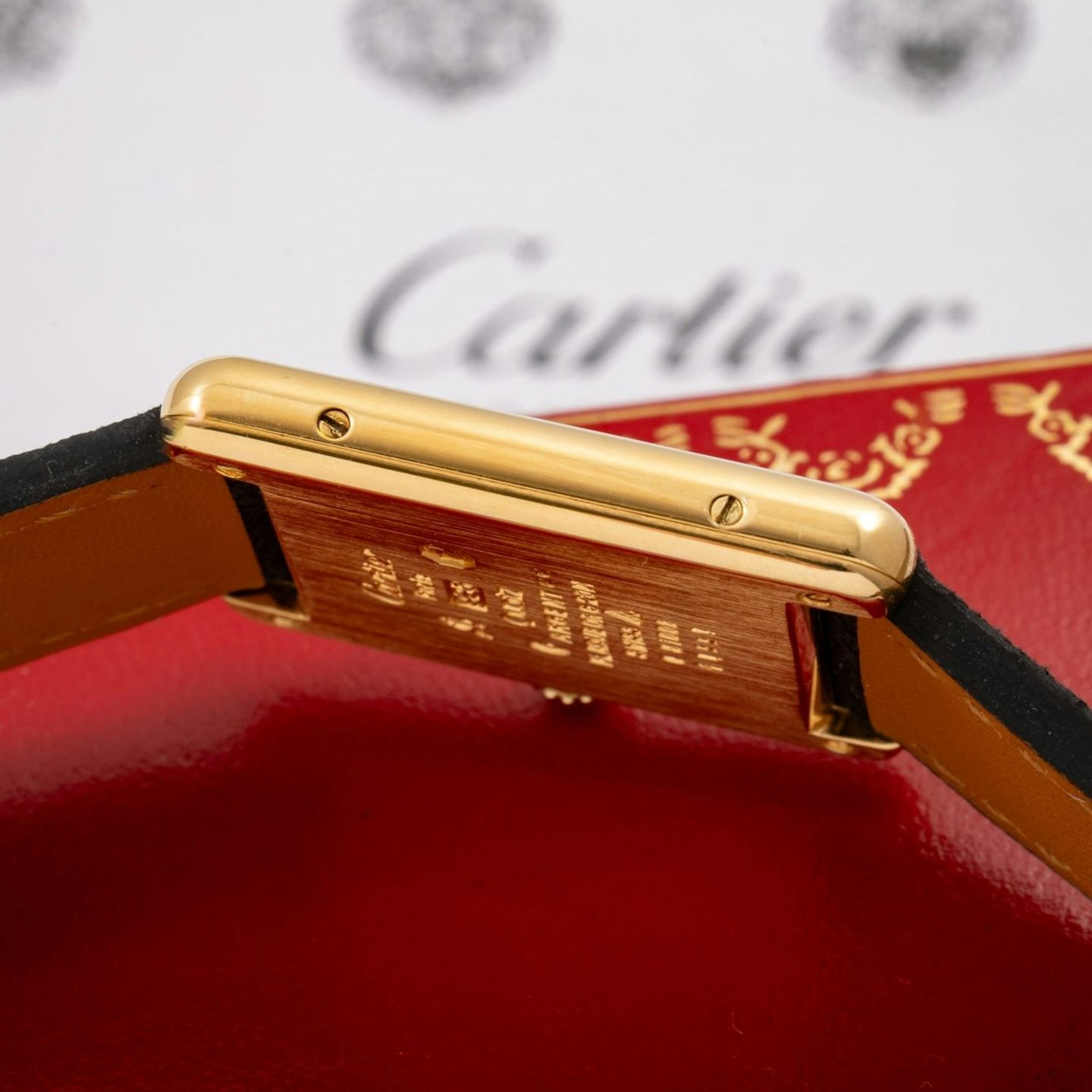 Cartier Tank Vermeil 81006 - (6/8)