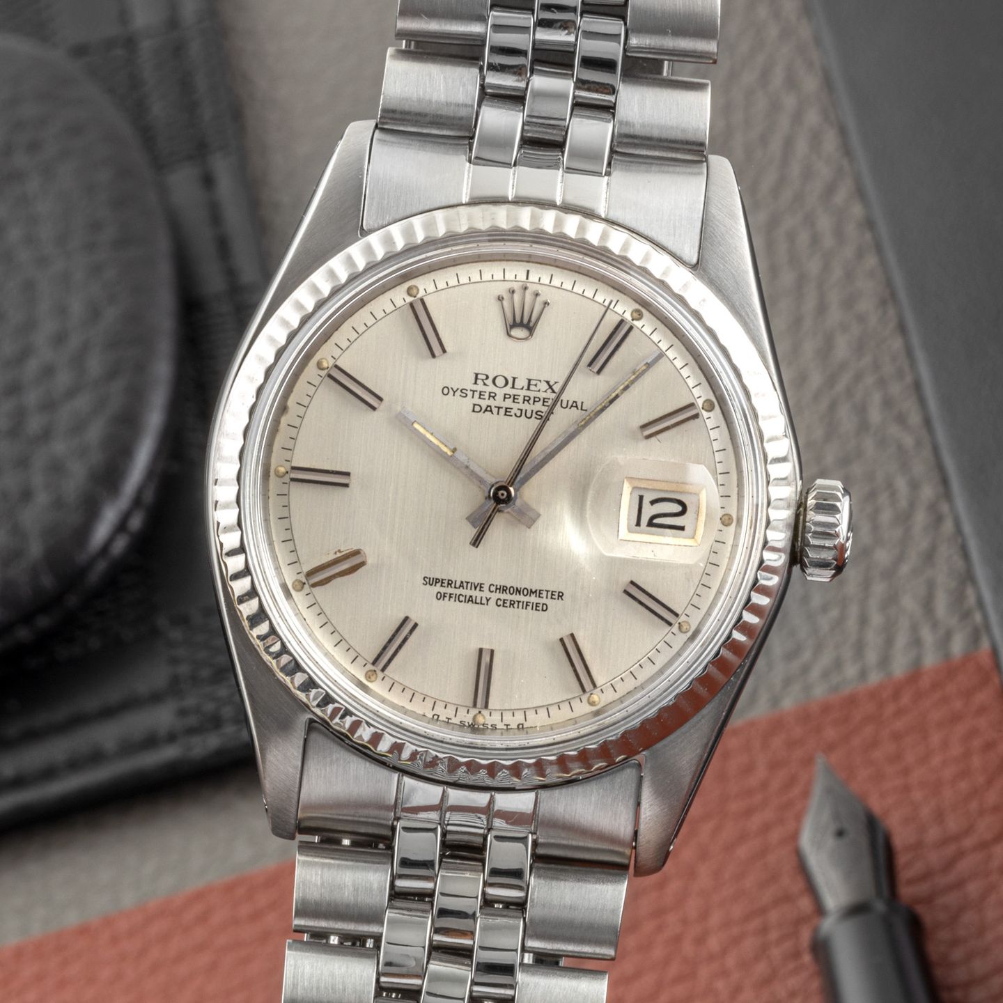 Rolex Datejust 1601 (1970) - 36mm Staal (3/8)