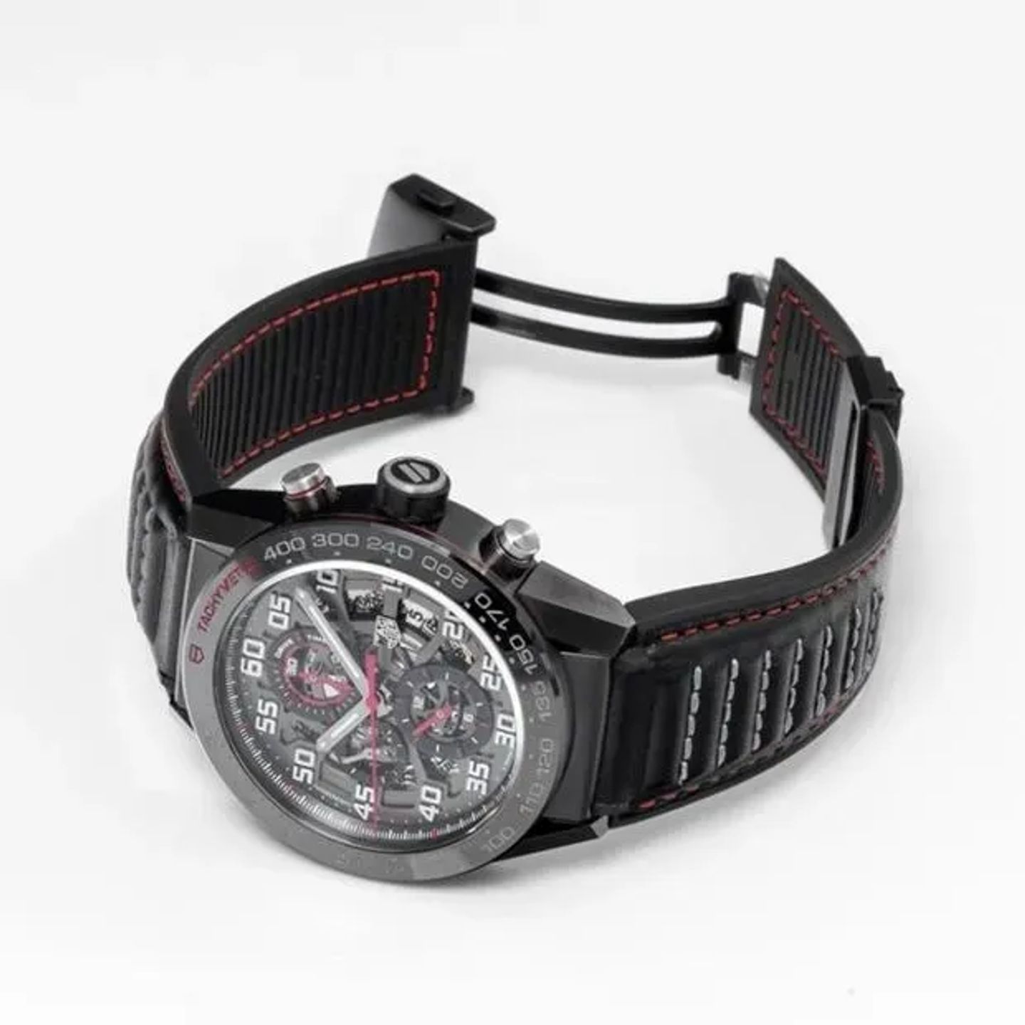 TAG Heuer Carrera Calibre HEUER 01 CAR2A1H.FT6101 (2023) - Black dial 45 mm Steel case (3/6)