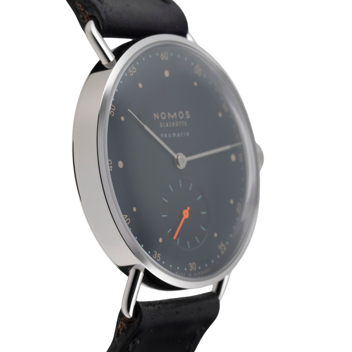 NOMOS Ludwig Automatik 271 (Onbekend (willekeurig serienummer)) - Wit wijzerplaat 40mm Staal (7/8)