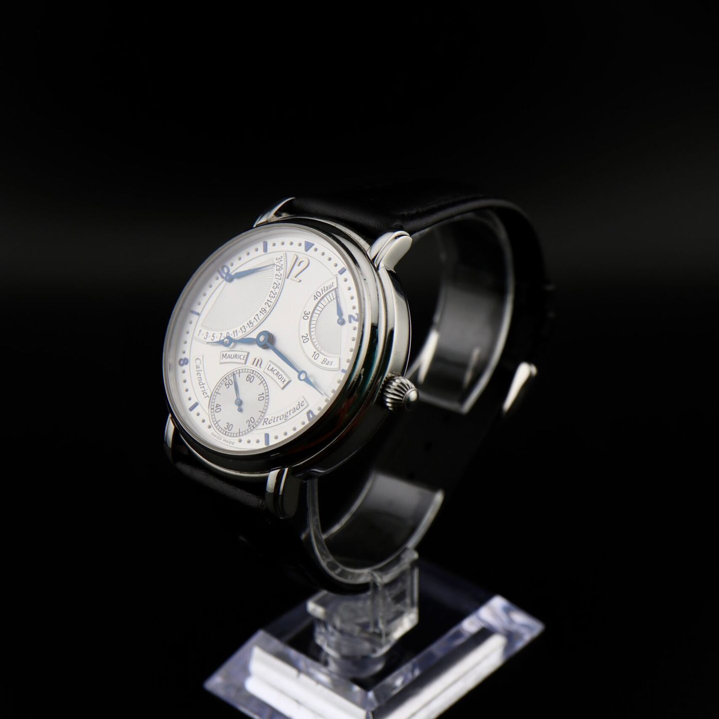 Maurice Lacroix Masterpiece Maurice Lacroix masterpiece mp7068 (Unknown (random serial)) - White dial 45 mm Steel case (4/5)