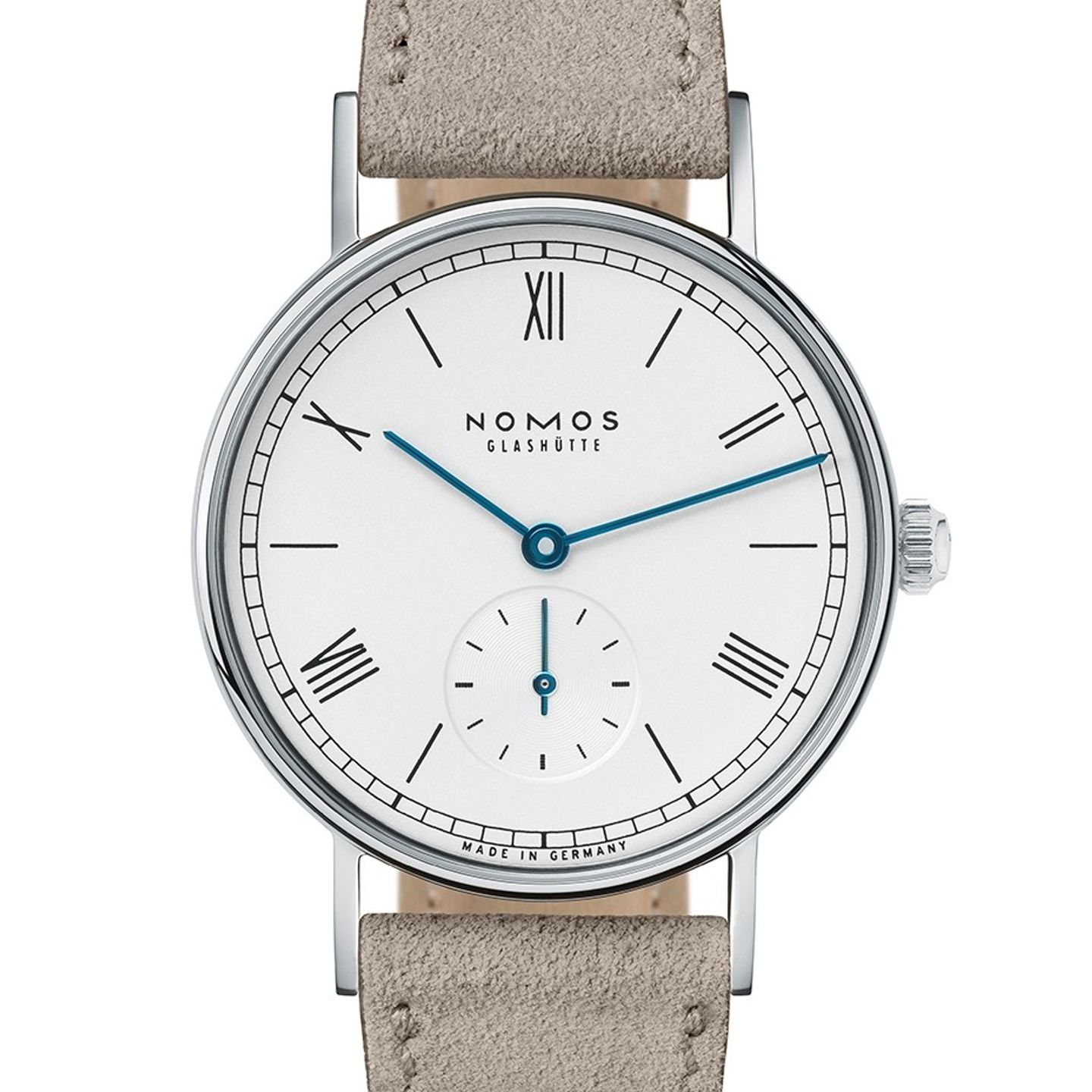 NOMOS Ludwig 33 244 (2022) - White dial 33 mm Steel case (1/1)