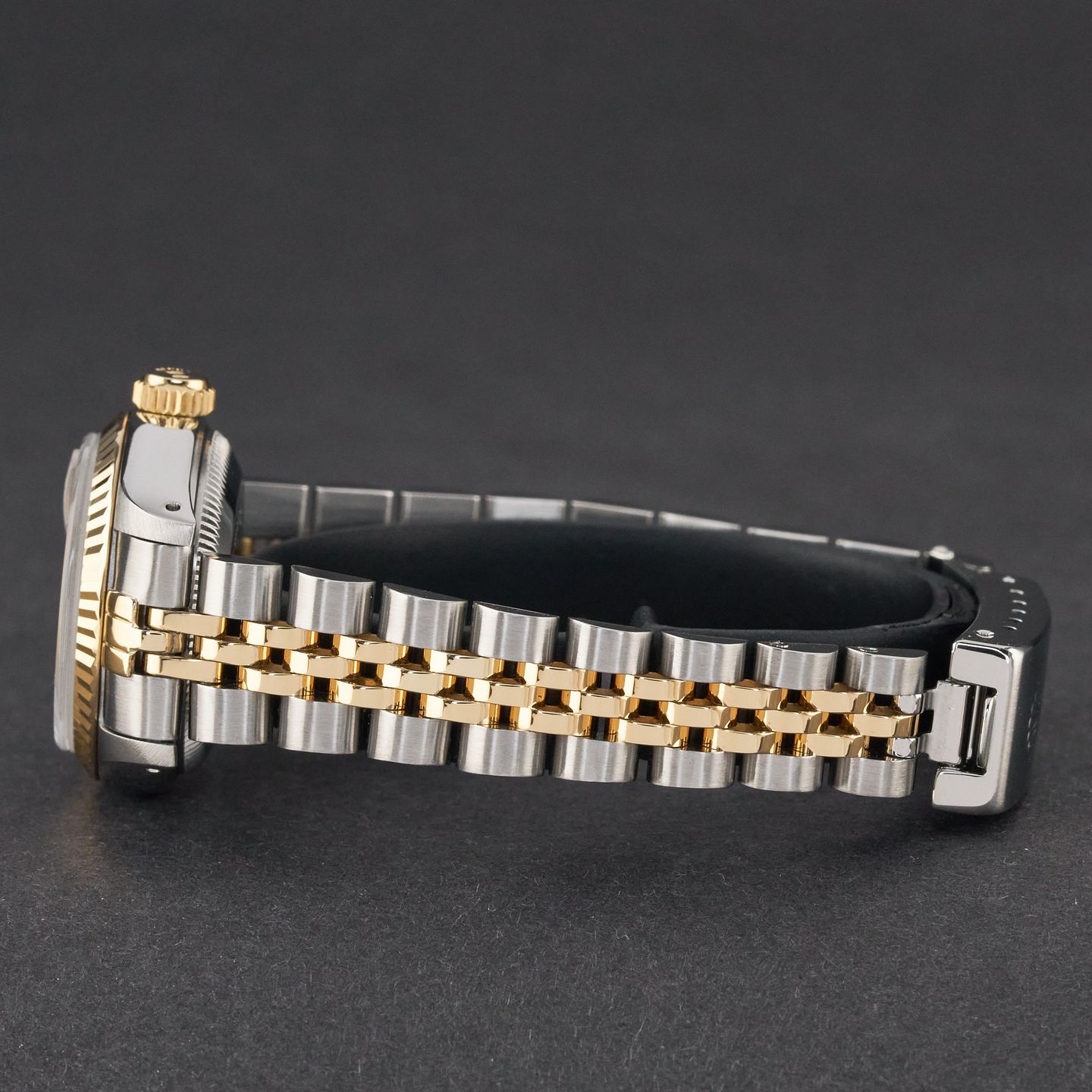 Rolex Lady-Datejust 69173 (1985) - Champagne wijzerplaat 26mm Goud/Staal (5/8)