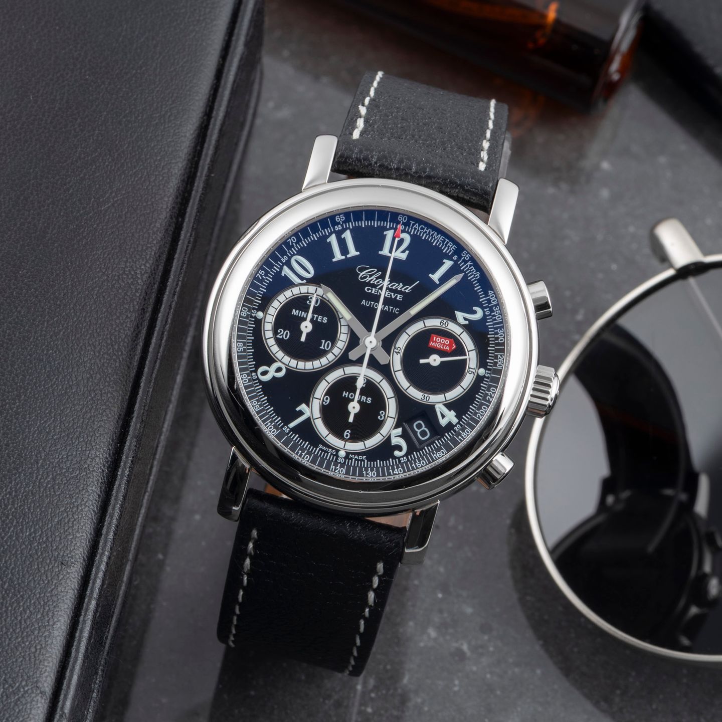 Chopard Mille Miglia 8331 (1998) - Black dial 39 mm Steel case (1/8)