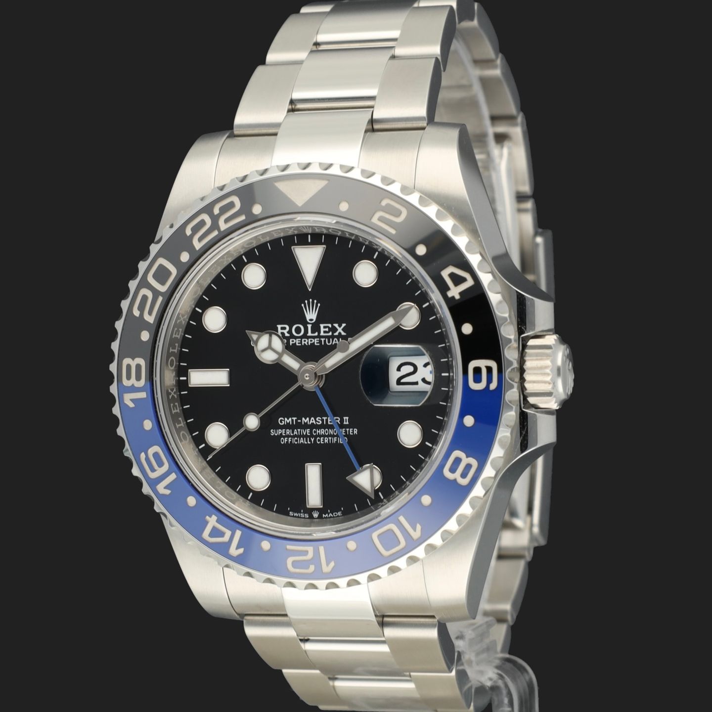 Rolex GMT-Master II 126710BLNR (2024) - Zwart wijzerplaat 40mm Staal (1/8)