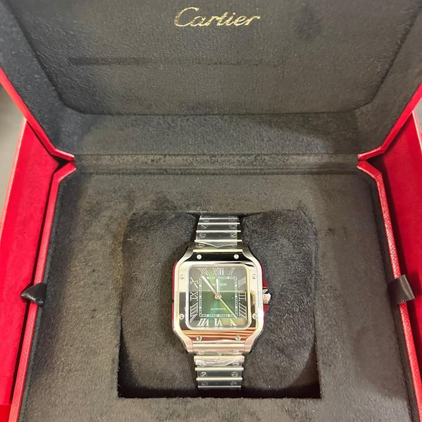 Cartier Santos WSSA0061 (2026) - 35mm Staal (4/10)