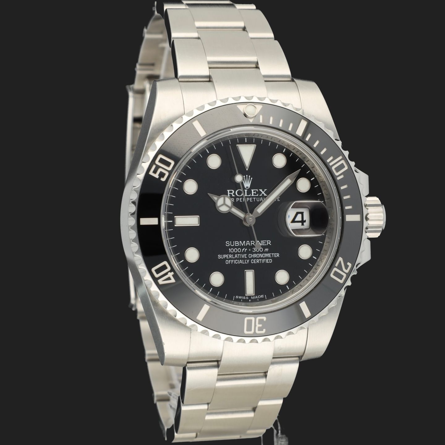 Rolex Submariner Date 116610LN (2014) - 40 mm Steel case (4/8)