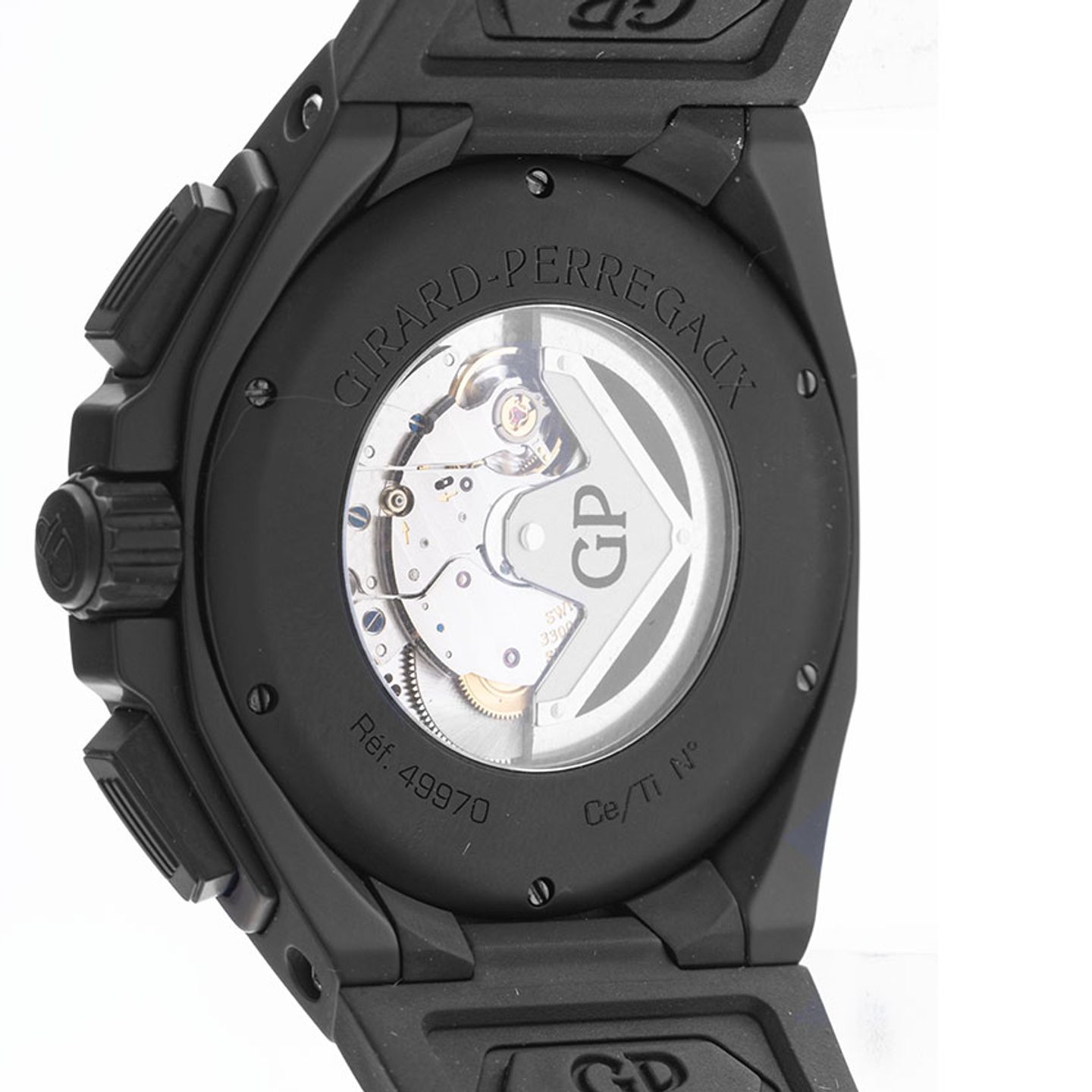 Girard-Perregaux Unknown 1010 (Unknown (random serial)) - Black dial 39 mm Ceramic case (6/7)