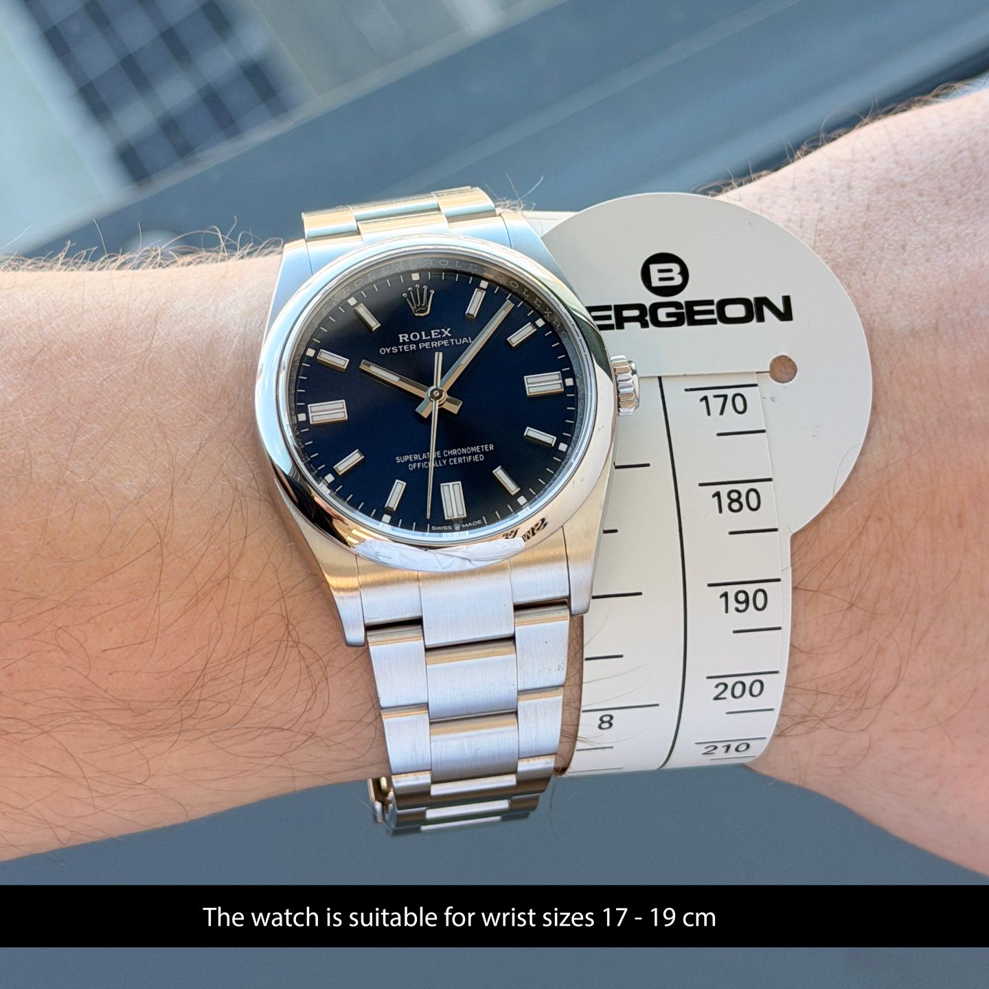 Rolex Oyster Perpetual 36 126000 (2023) - Blauw wijzerplaat 36mm Staal (2/8)