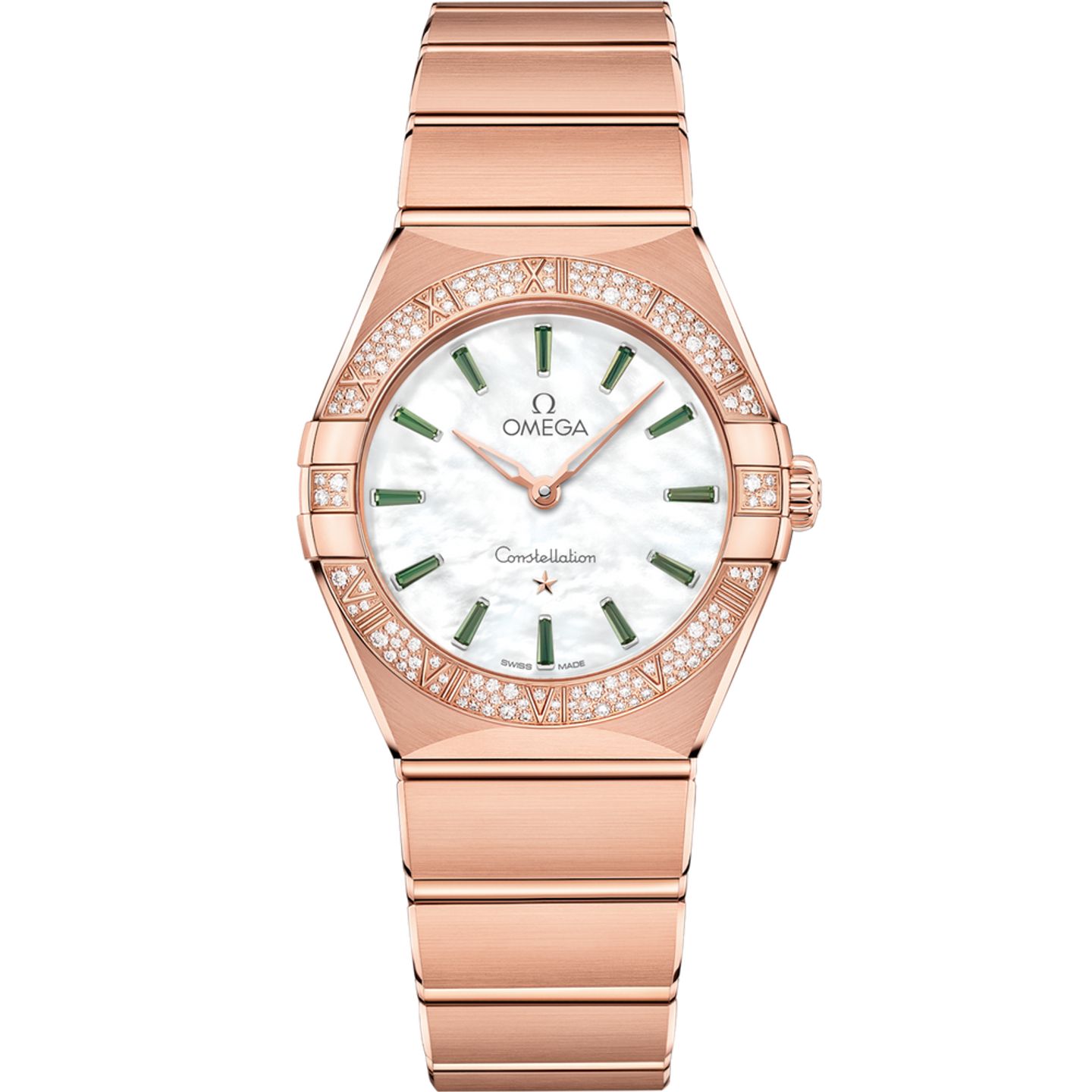Omega Constellation Quartz 131.55.28.60.55.005 (2025) - Pearl dial 28 mm Rose Gold case (1/1)