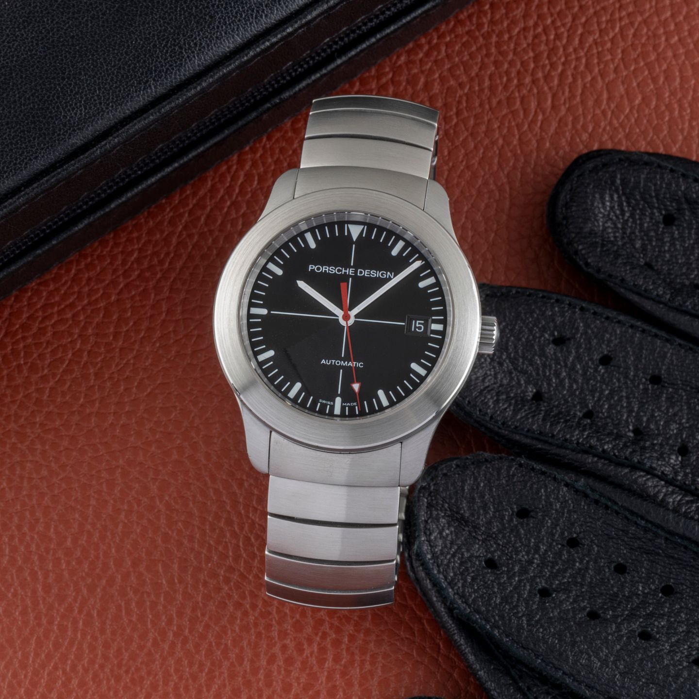 Porsche Design Unknown 6602.41 (2000) - Black dial Steel case (1/8)