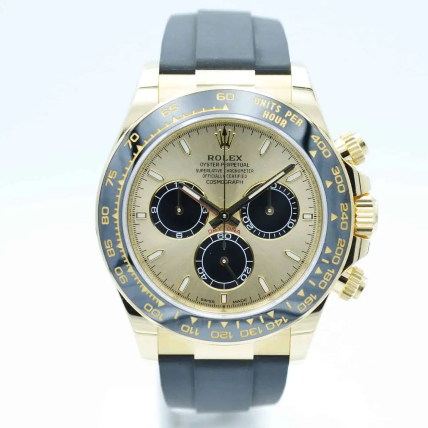 Rolex Daytona 126518LN (2024) - Yellow dial 40 mm Yellow Gold case (1/7)