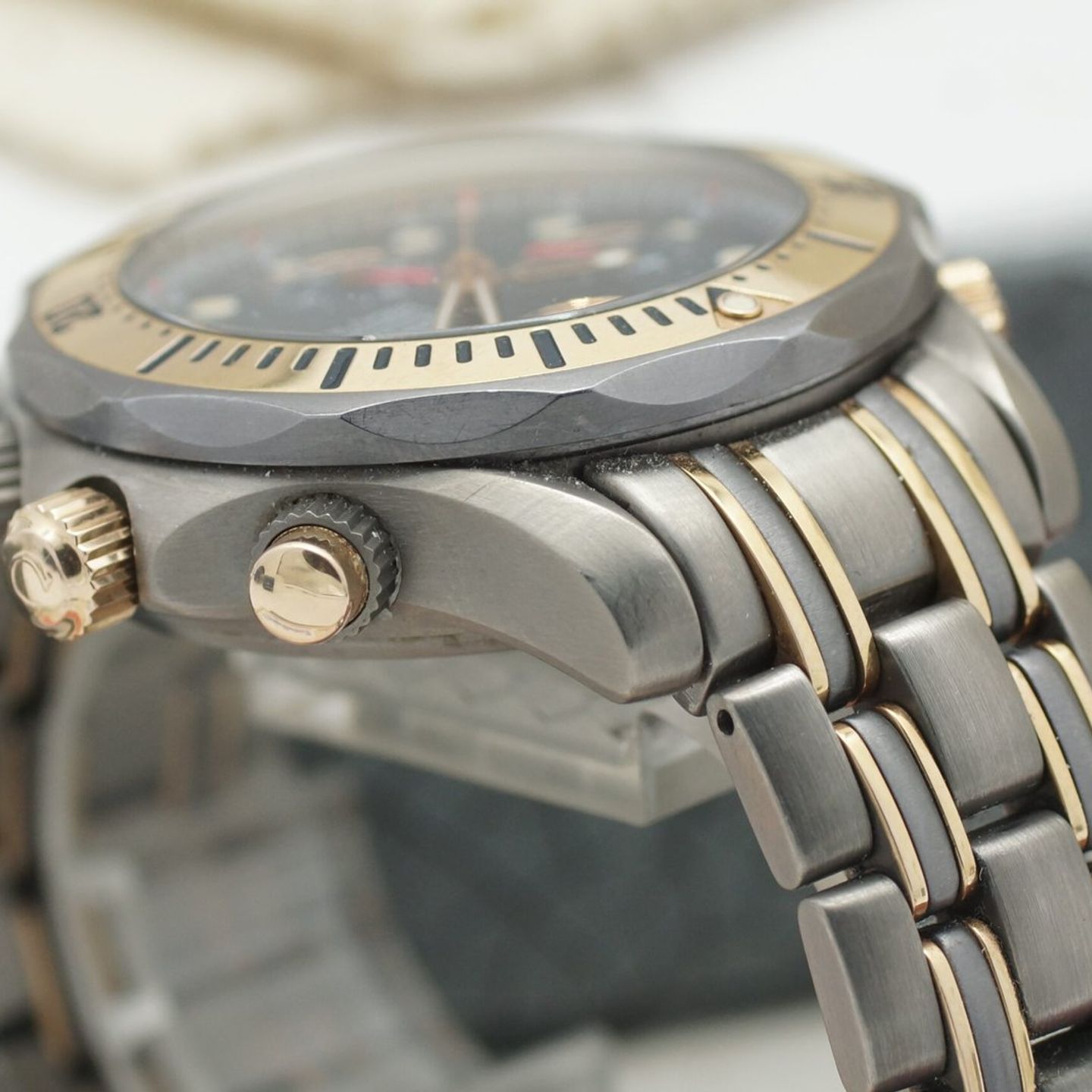 Omega Seamaster Diver 300 M 2296.80.00 (1994) - Blue dial 42 mm Titanium case (8/8)