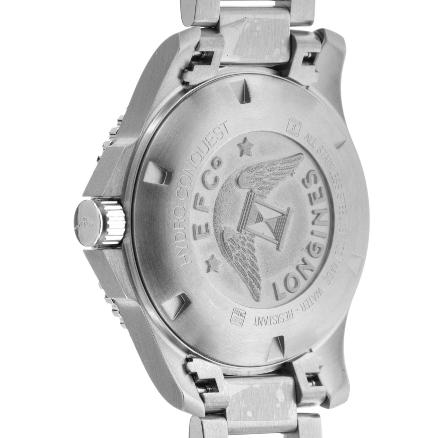 Longines HydroConquest L3.780.4.96.6 (2025) - Blauw wijzerplaat 39mm Staal (6/7)