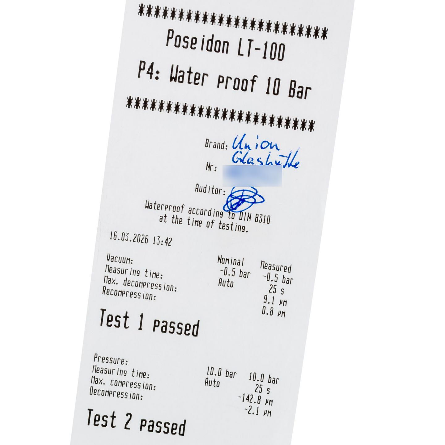 Union Glashütte Belisar Chronograph D009.427.16.052.00 (Unknown (random serial)) - Black dial 45 mm Steel case (5/8)