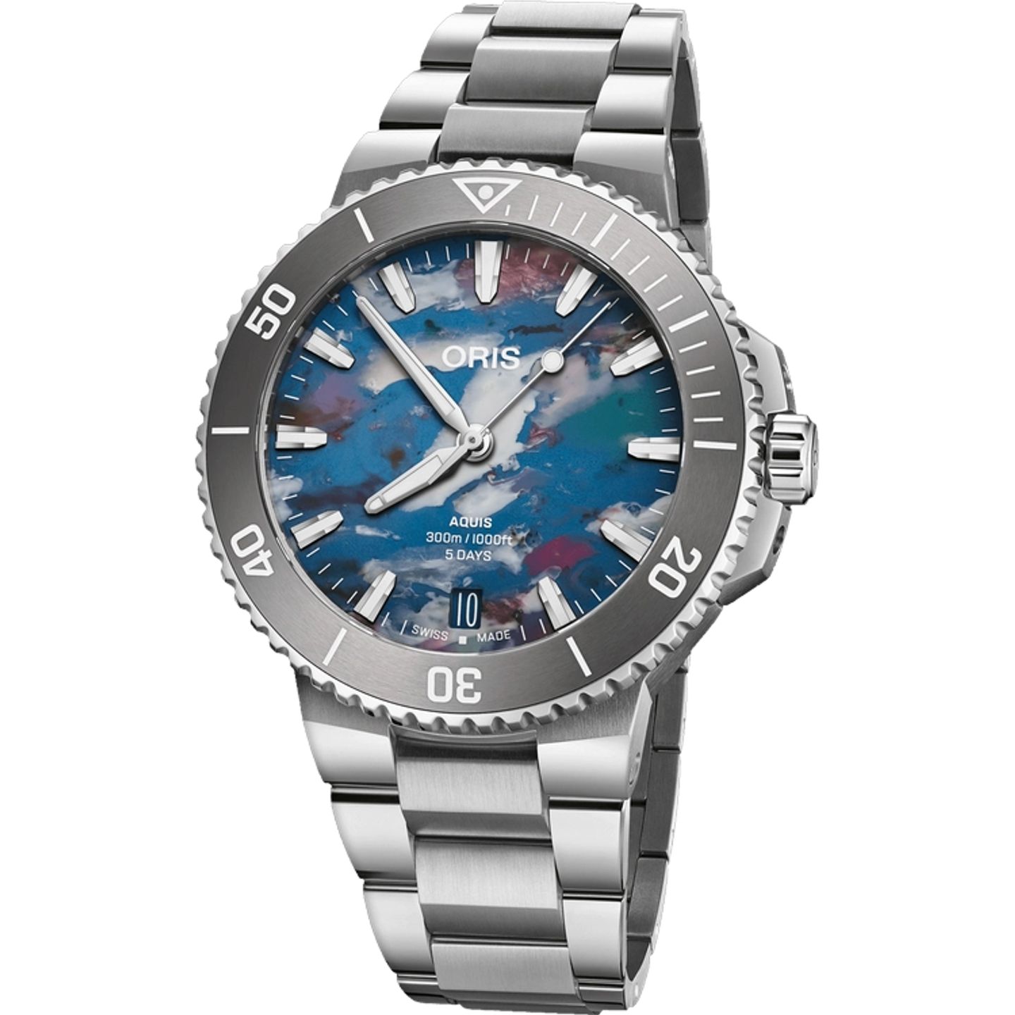 Oris Aquis Date 01 400 7790 4150 07 8 23 02PEB (2026) - Multi-colour dial 44 mm Steel case (1/1)