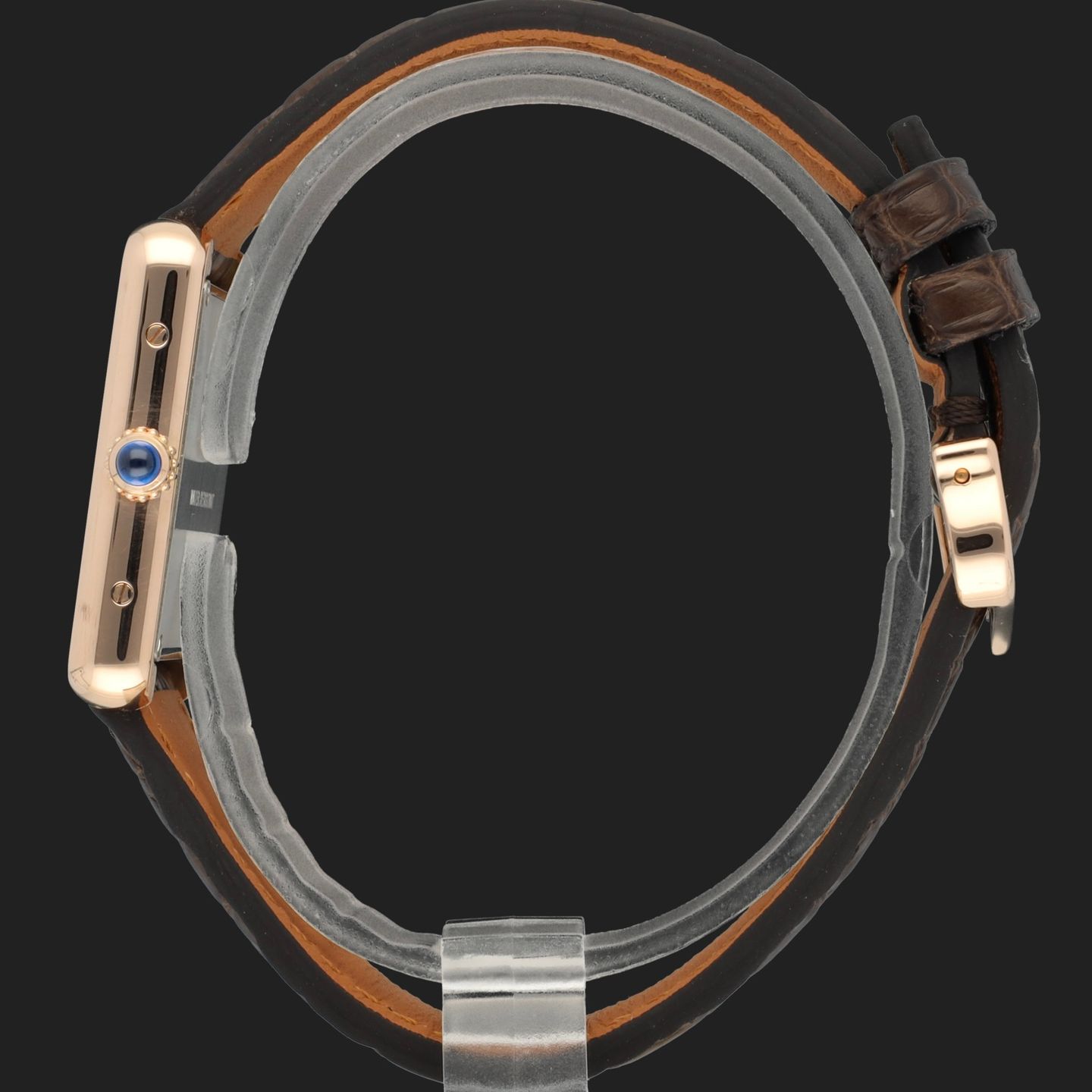 Cartier Tank Solo W5200024 (2021) - Silver dial 31 mm Rose Gold case (7/8)