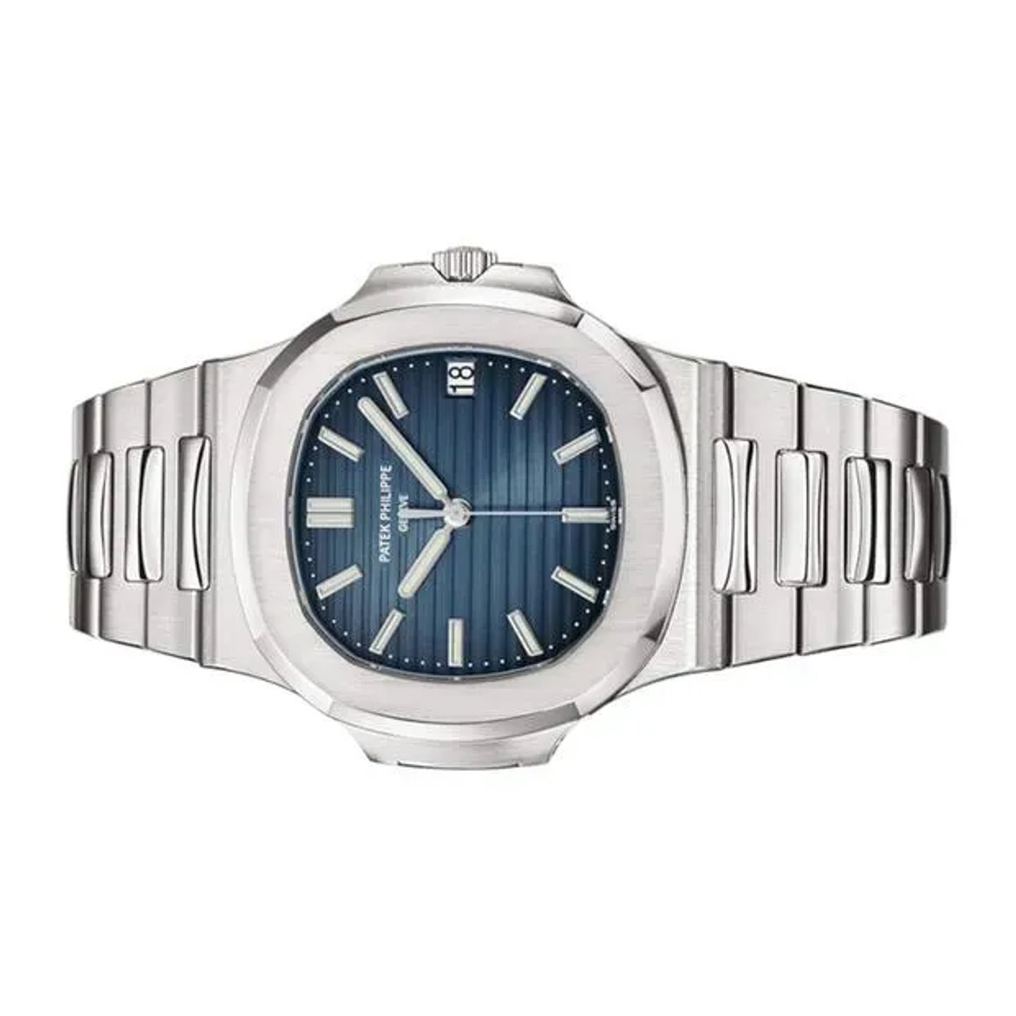 Patek Philippe Nautilus 5711/1A-010 (2021) - Blue dial 40 mm Steel case (3/6)