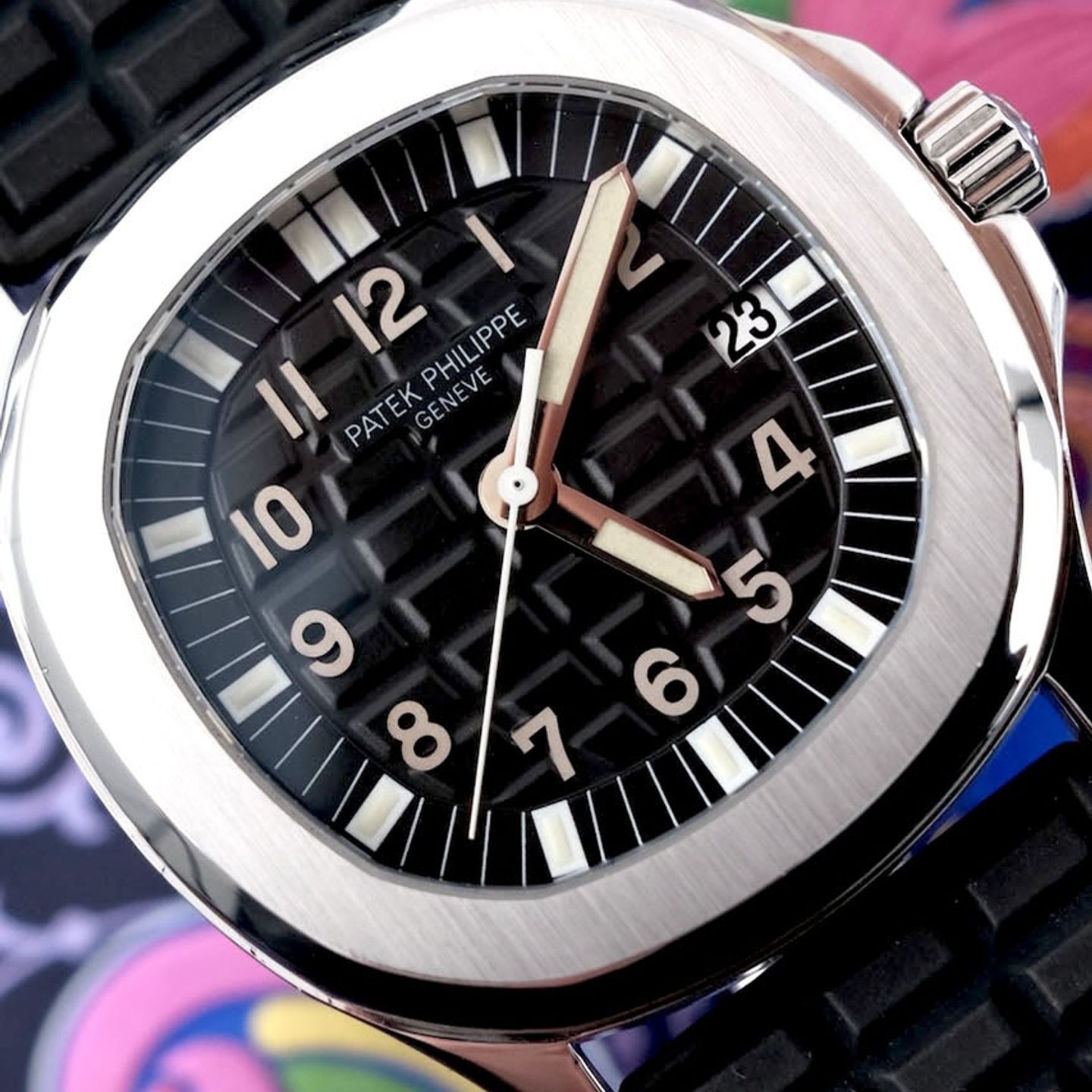 Patek Philippe Aquanaut 5064 (Onbekend (willekeurig serienummer)) - 37mm Staal (5/8)