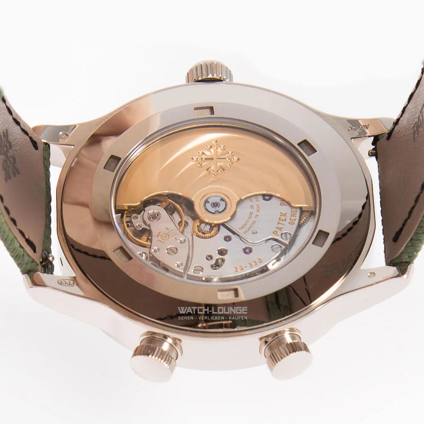 Patek Philippe Calatrava 5524G-010 (2025) - Beige dial 42 mm White Gold case (8/8)