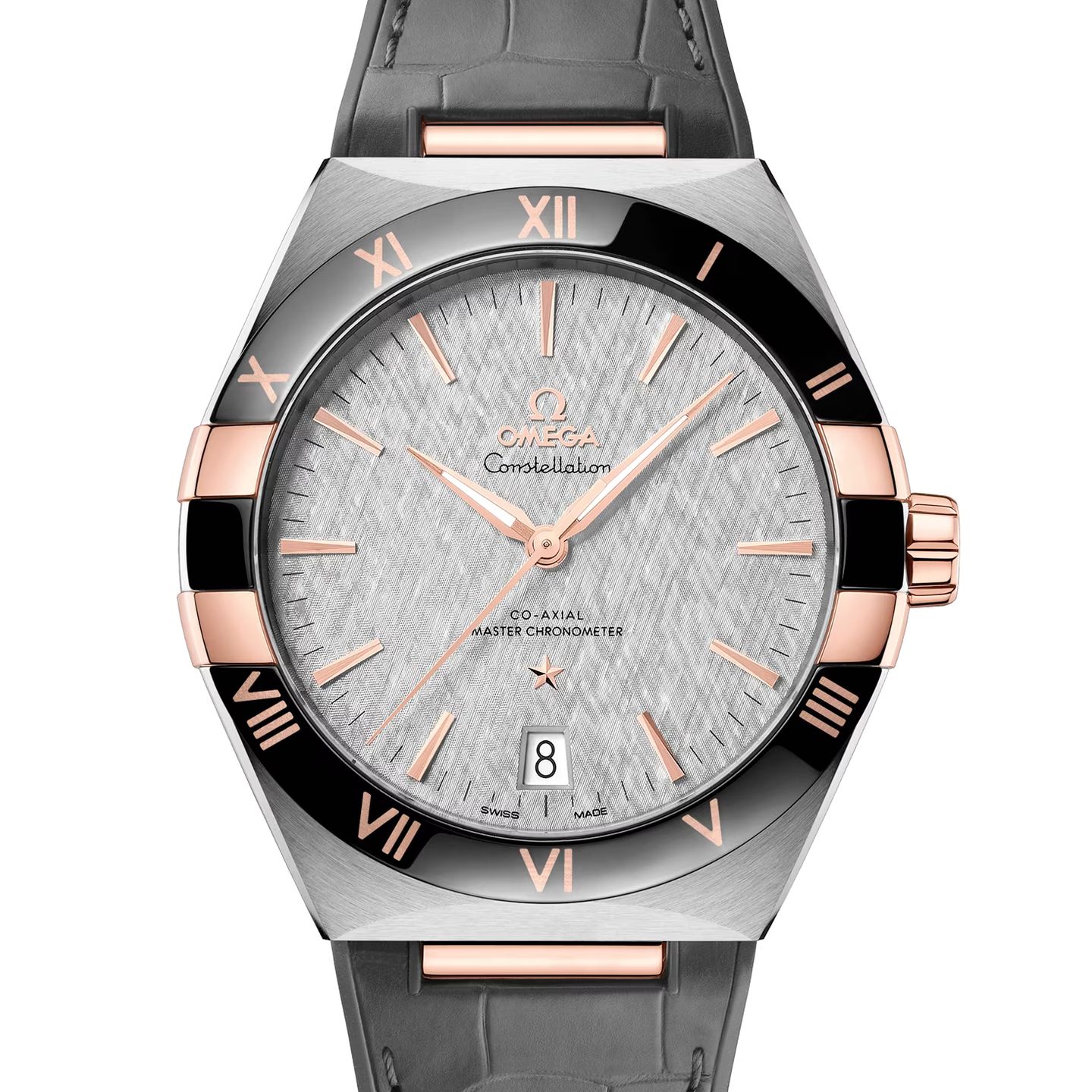 Omega Constellation 131.23.41.21.06.001 (2024) - Grey dial 41 mm Steel case (1/8)