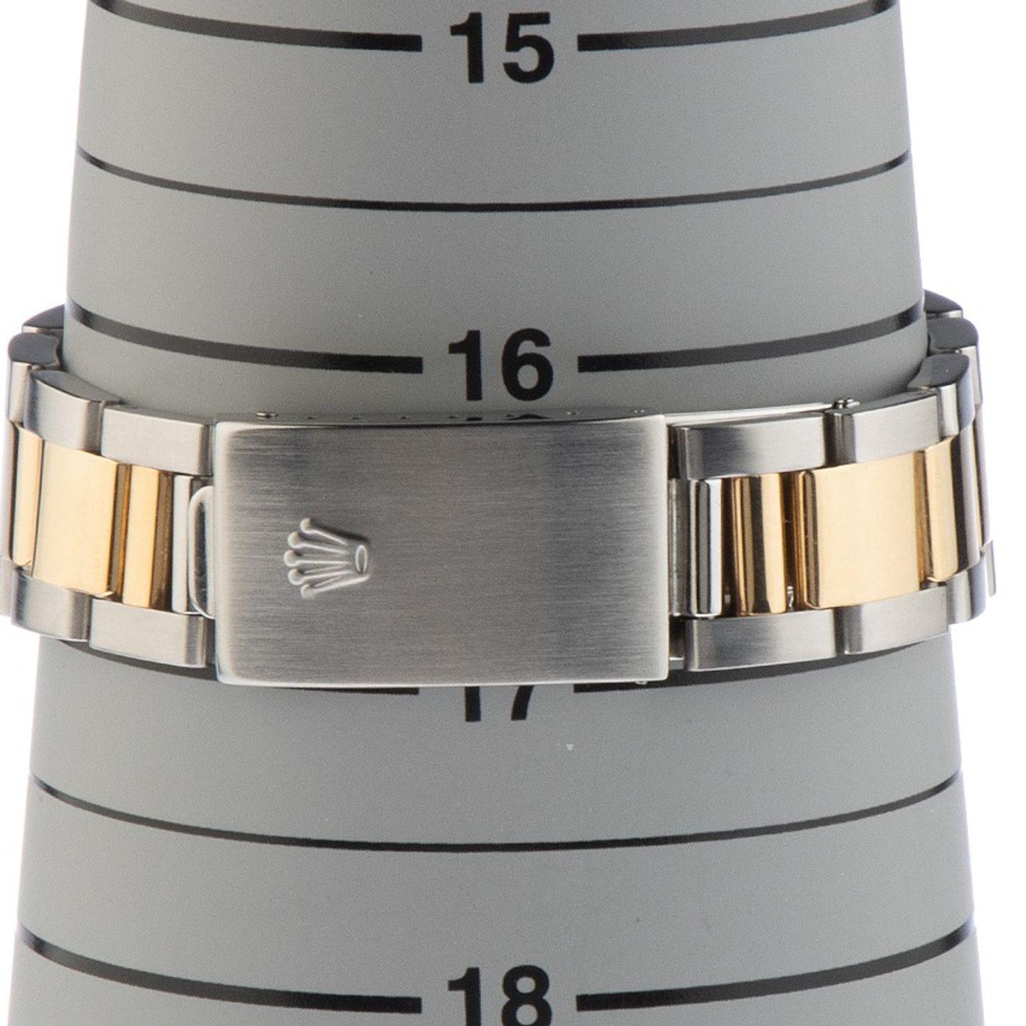 Rolex Datejust Turn-O-Graph 16263 (2002) - Black dial 36 mm Gold/Steel case (8/8)