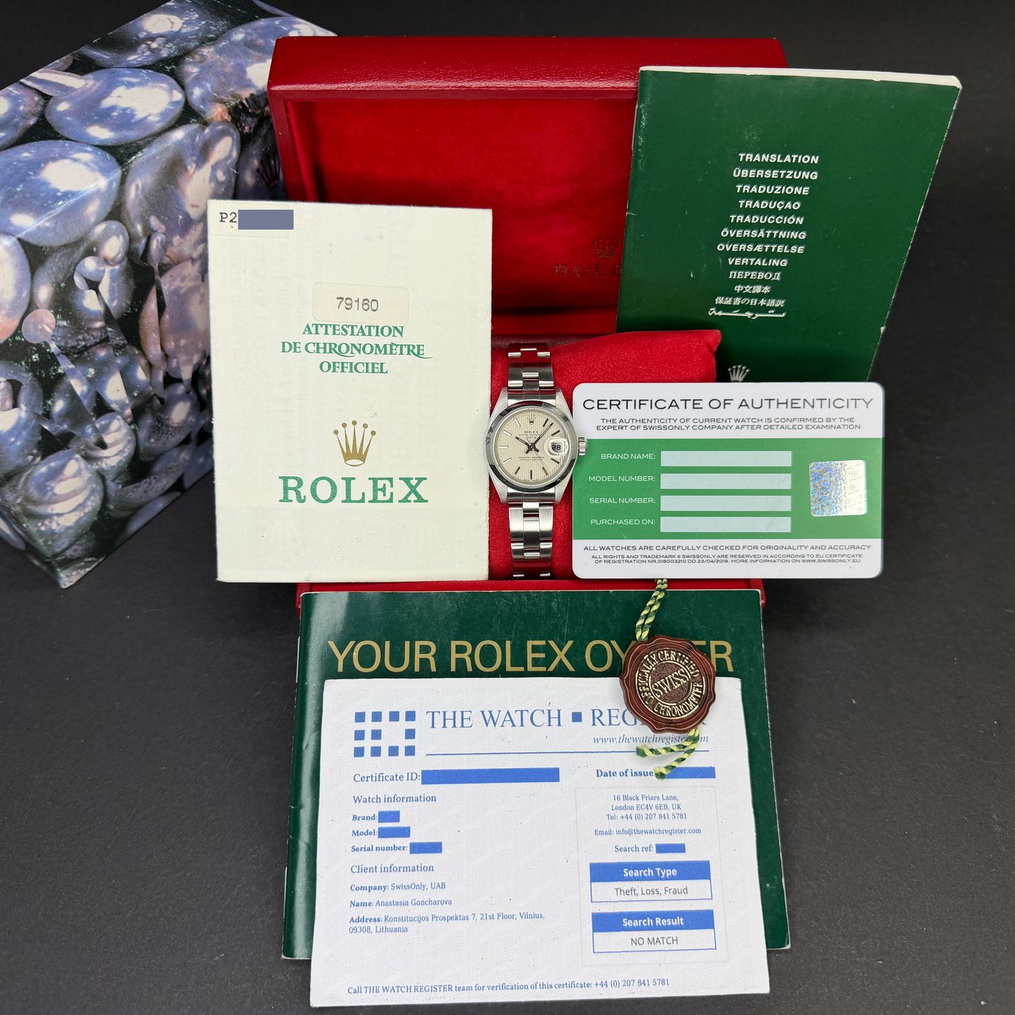 Rolex Oyster Perpetual Lady Date 79160 - (3/8)
