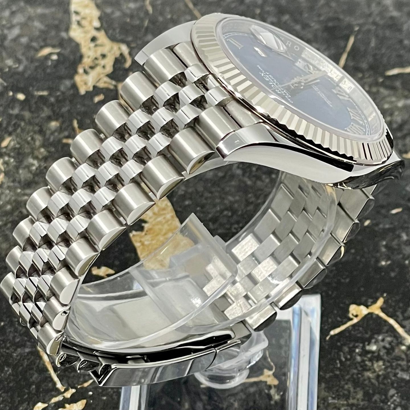 Rolex Datejust 41 126334 (2025) - Blue dial 41 mm Steel case (7/8)