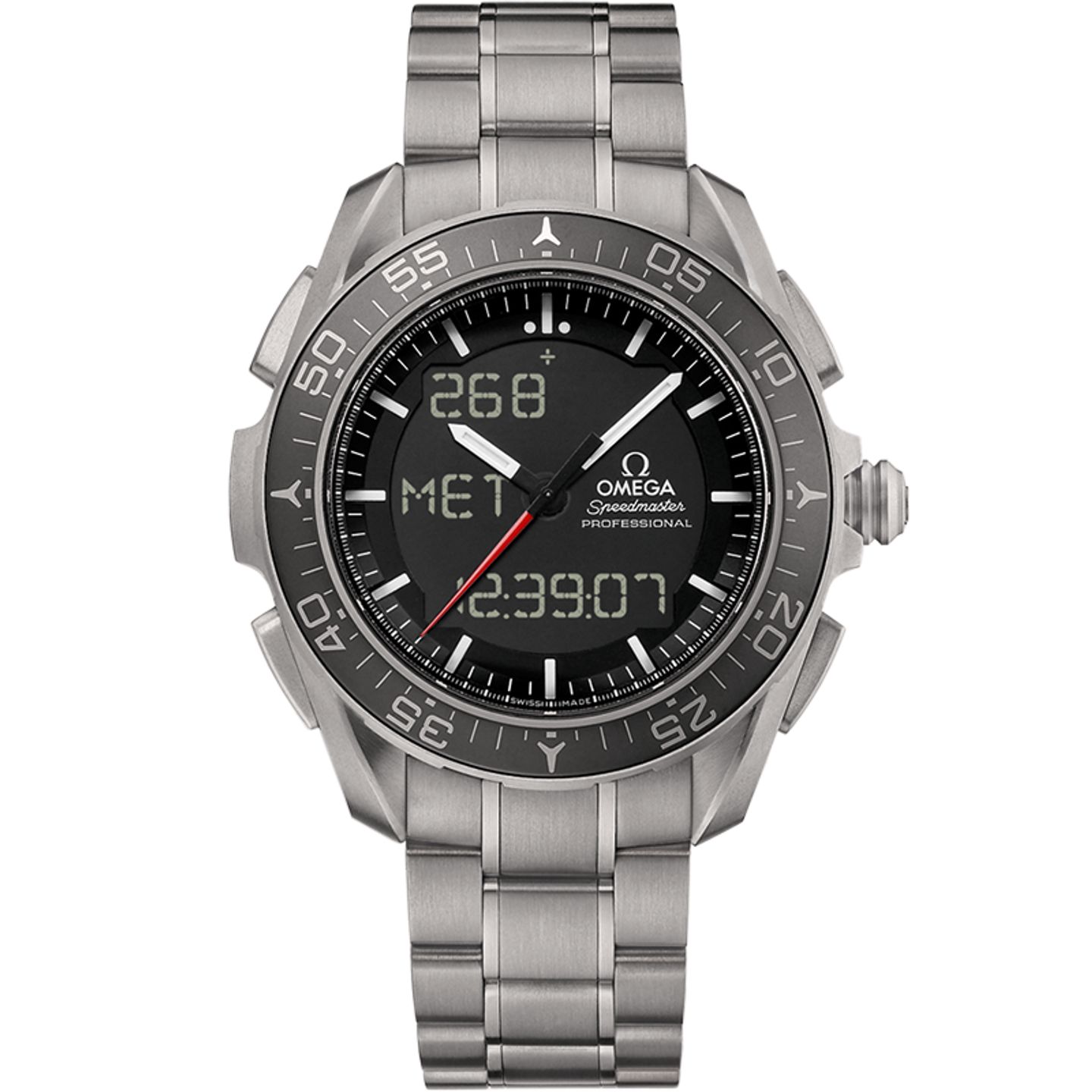 Omega Speedmaster Skywalker X-33 318.90.45.79.01.001 (2025) - Black dial 45 mm Titanium case (1/1)