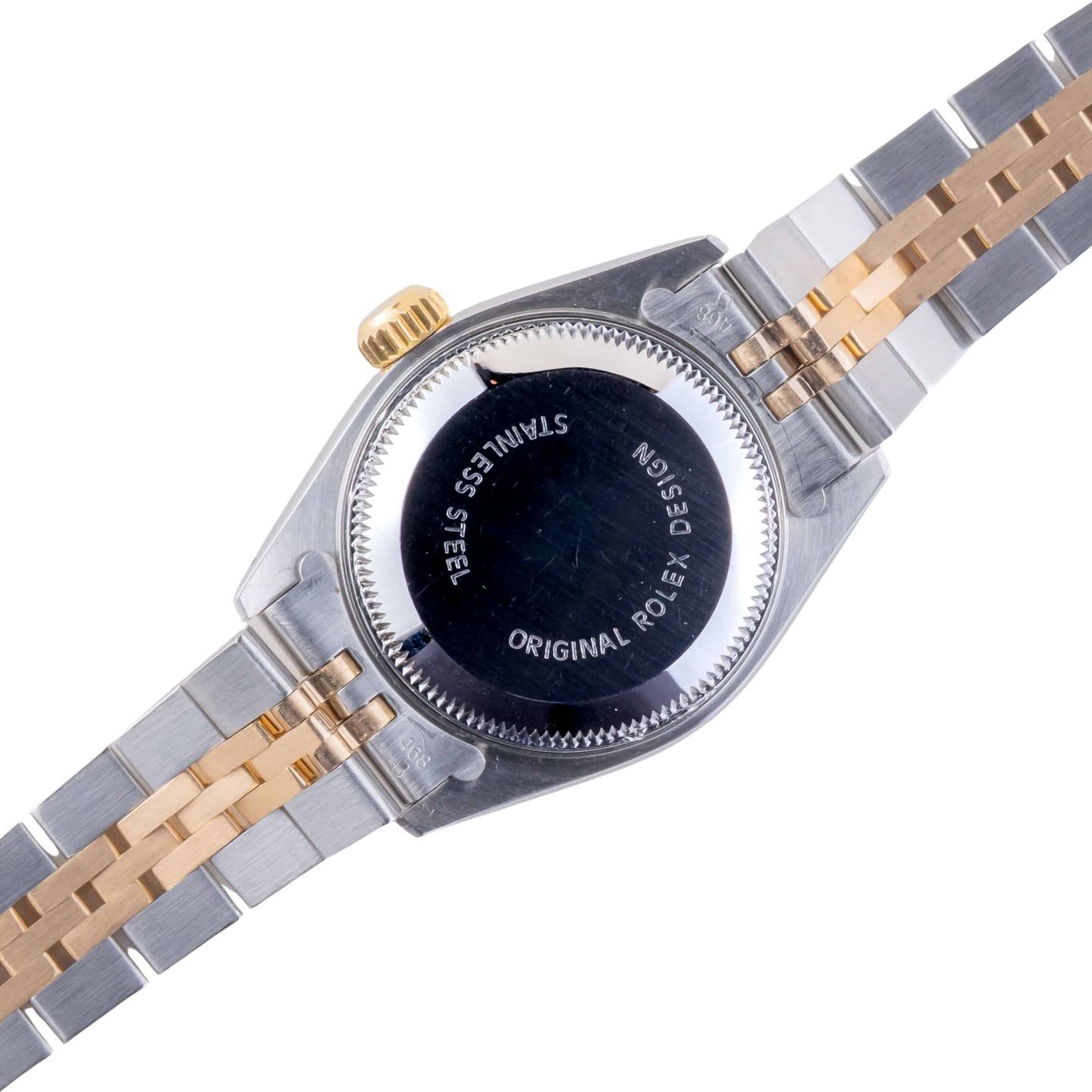 Rolex Lady-Datejust 69173 (1991) - Silver dial 26 mm Gold/Steel case (4/8)