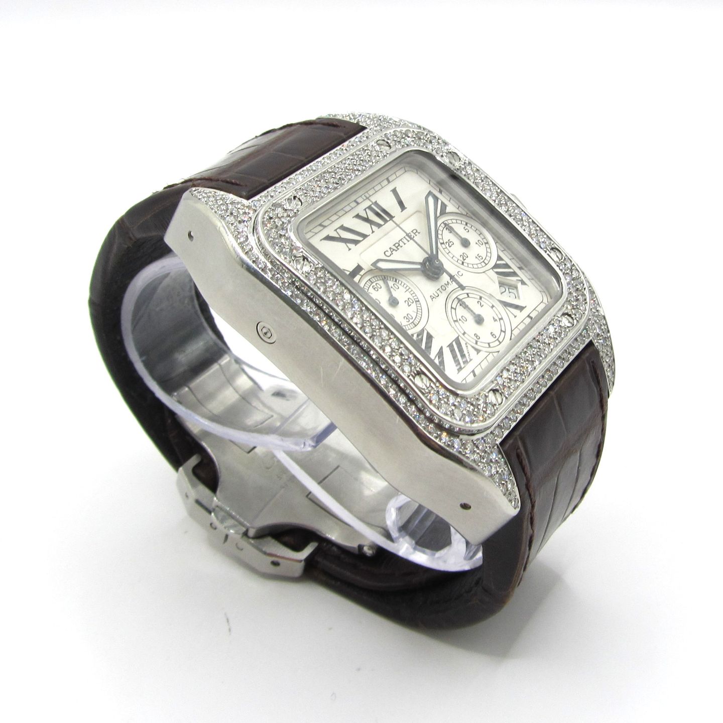 Cartier Santos 100 2740 (Unknown (random serial)) - 41 mm (6/6)